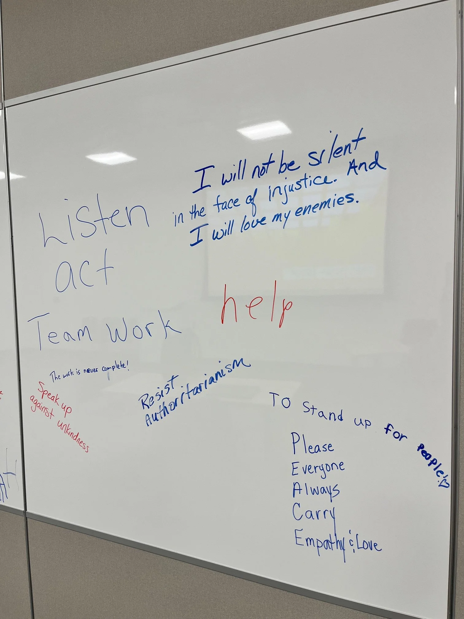 Quotes from Participants of the MLK Escape room 2026.