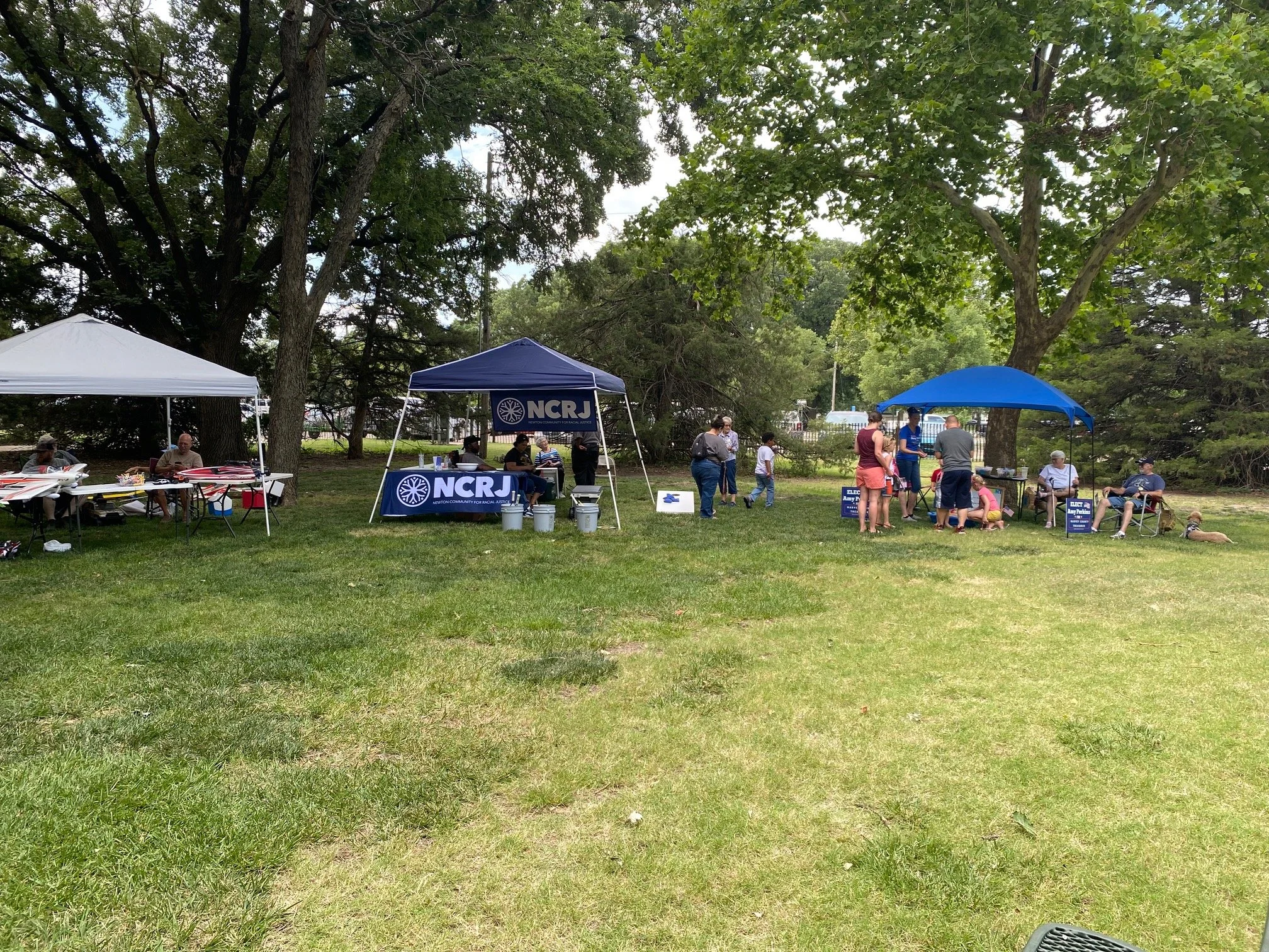 NCRJ booth at Summer Daze 2025