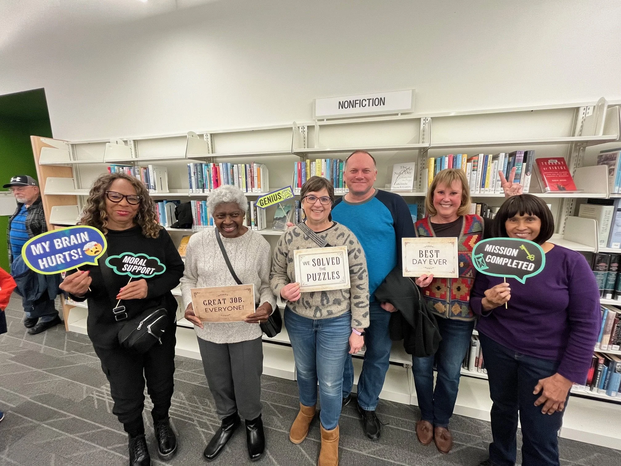 Participants of the MLK Escape room 2026.