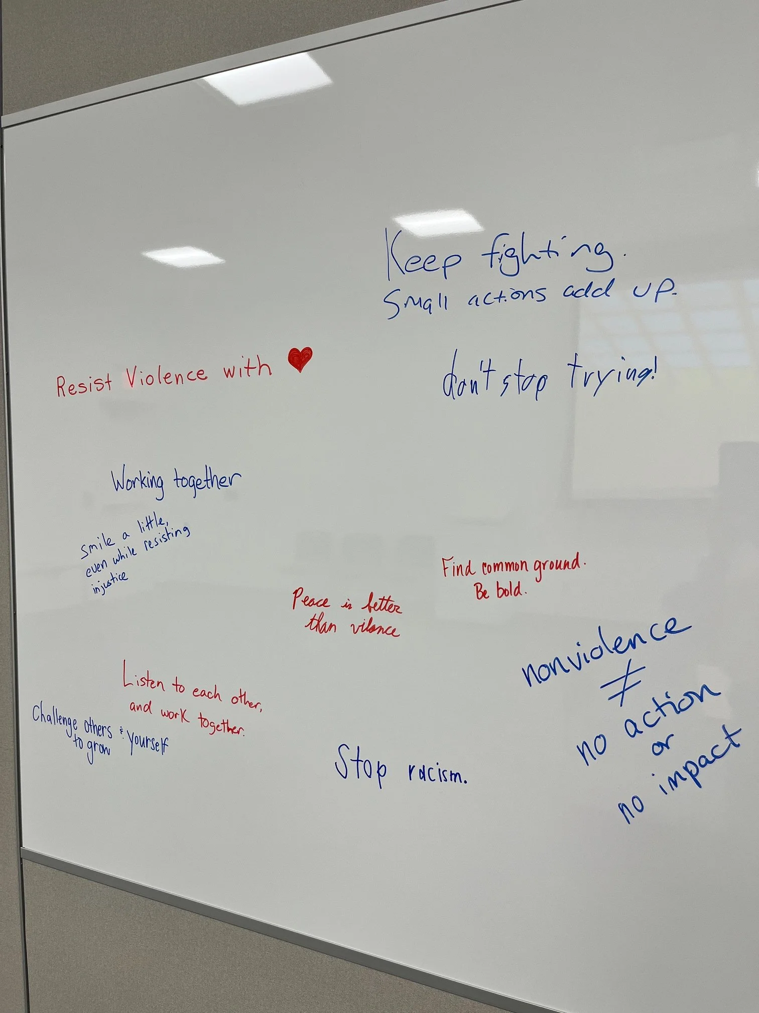 Quotes from Participants of the MLK Escape room 2026.