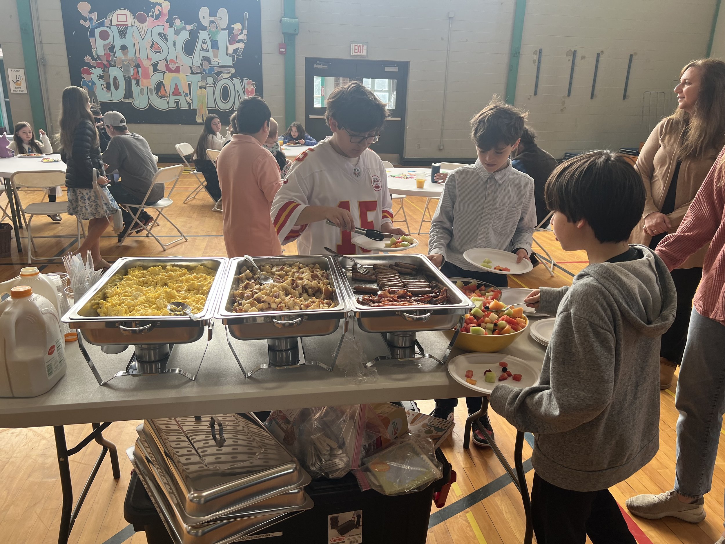 Easter breakfast and Egg hunt