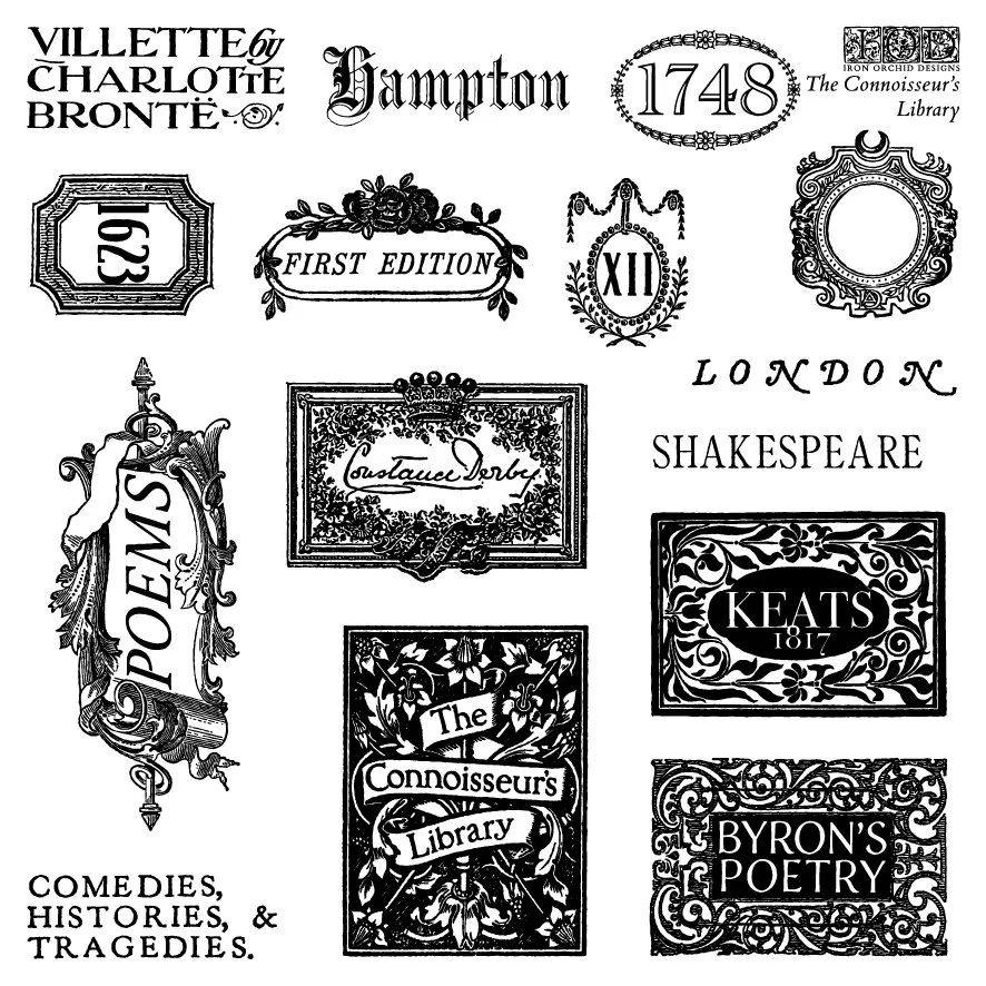 IOD-STA-TCL The Connoisseur_s Library stamp artwork-01.jpg