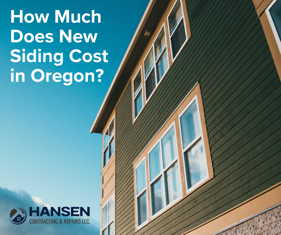 How Much Does New Siding Cost in Oregon? 