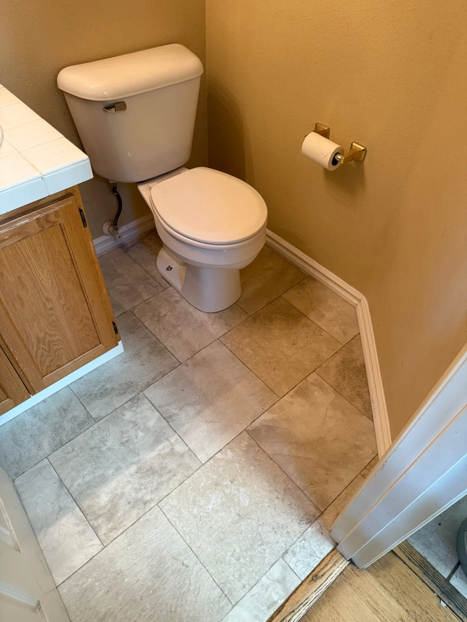 Project Spotlight: Bathroom Subfloor Repair &amp; Flooring Replacement