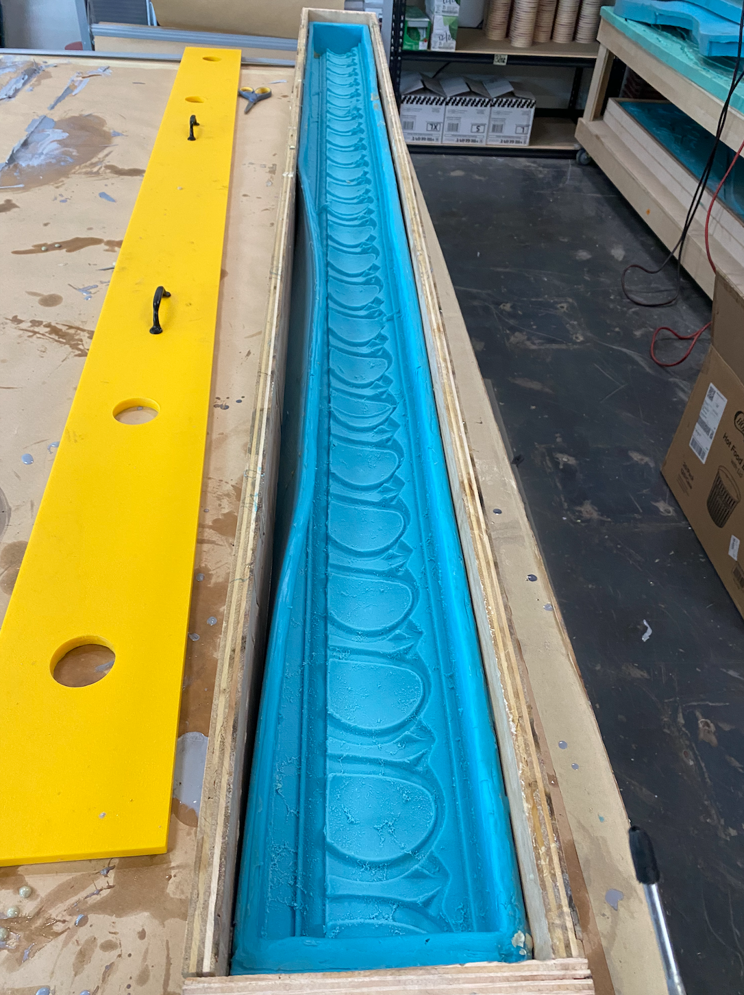 Materials: Smooth-On 65D, Smooth-On FOAM-IT 5, So-Strong Urethane Pigment, Mann 200 Release Agent