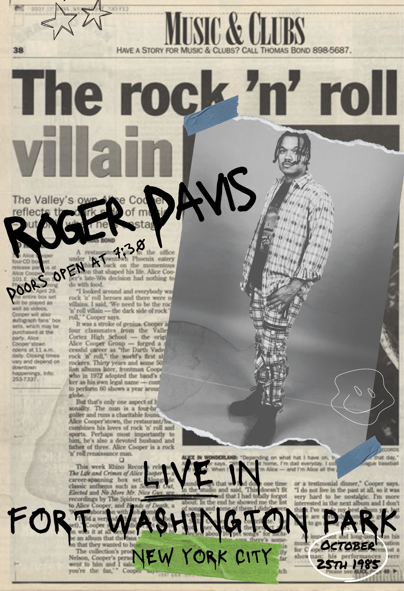 This was my first experience with graphic design. These posters were made for the musical RENT performed at the Nashville Repertory Theatre (September 16-25, 2022).