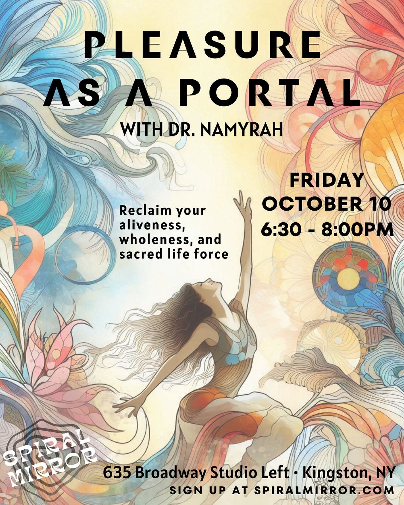 𝓟𝓵𝓮𝓪𝓼𝓾𝓻𝓮 𝓐𝓼 𝓐 𝓟𝓸𝓻𝓽𝓪𝓵

Building a life is a creative act. And our desires &amp; passions &amp; pleasures are the keys to that creativity. We&rsquo;re excited to host @irenanayfeld for a workshop this Friday on how to connect with our 