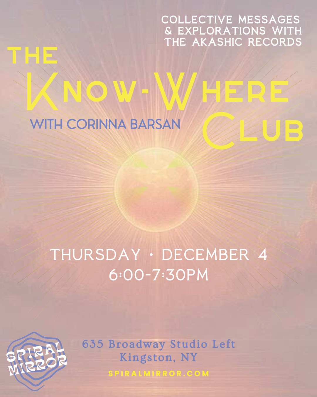 The Know-Where Club with Corinna Barsan