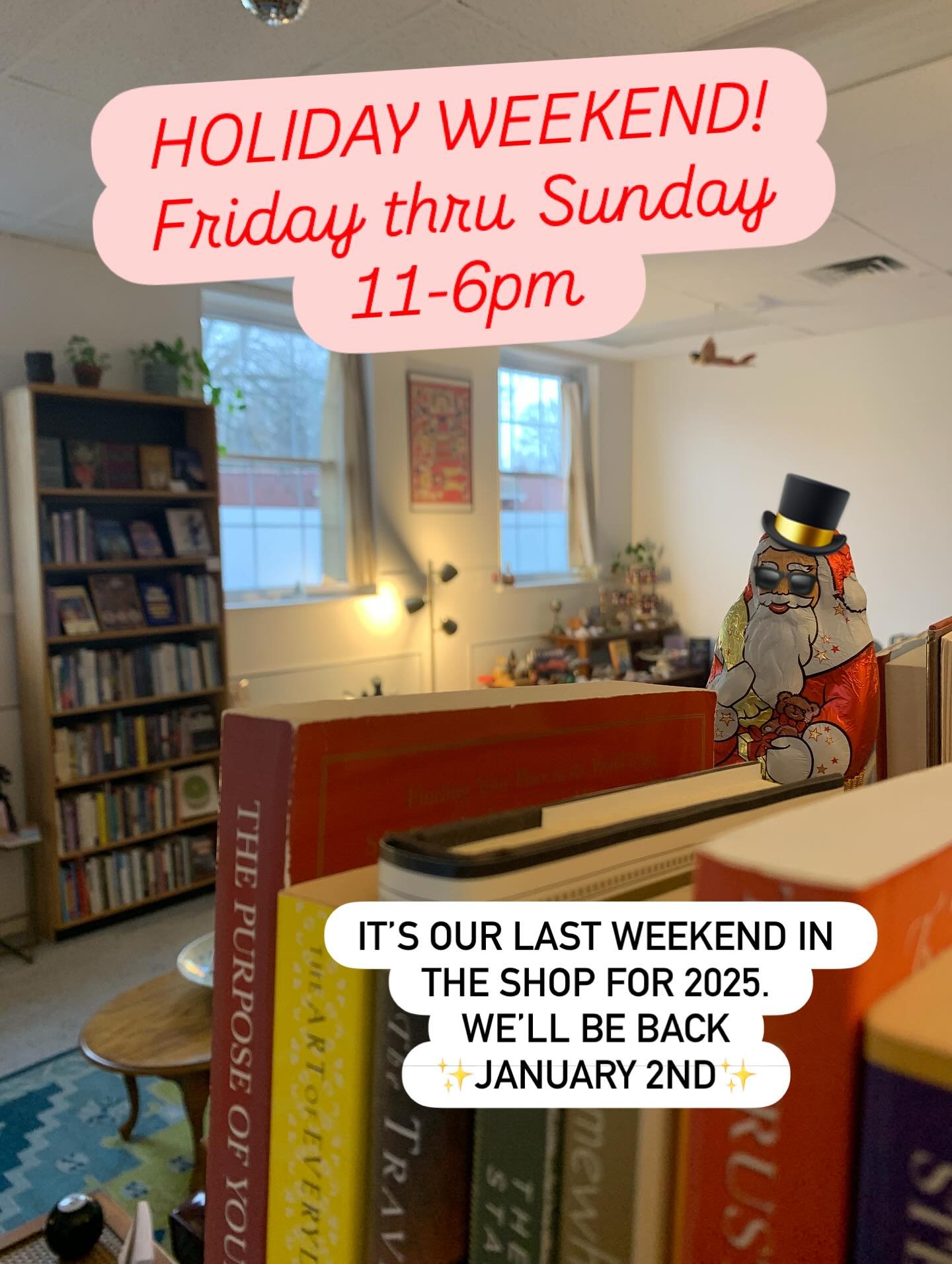 It&rsquo;s our last weekend in the shop before we take some time to rest &amp; integrate. 2025 brought Spiral Mirror into existence and what a dream of a year it&rsquo;s been!

Through a consistent stream of varied events, collaborations, exploration