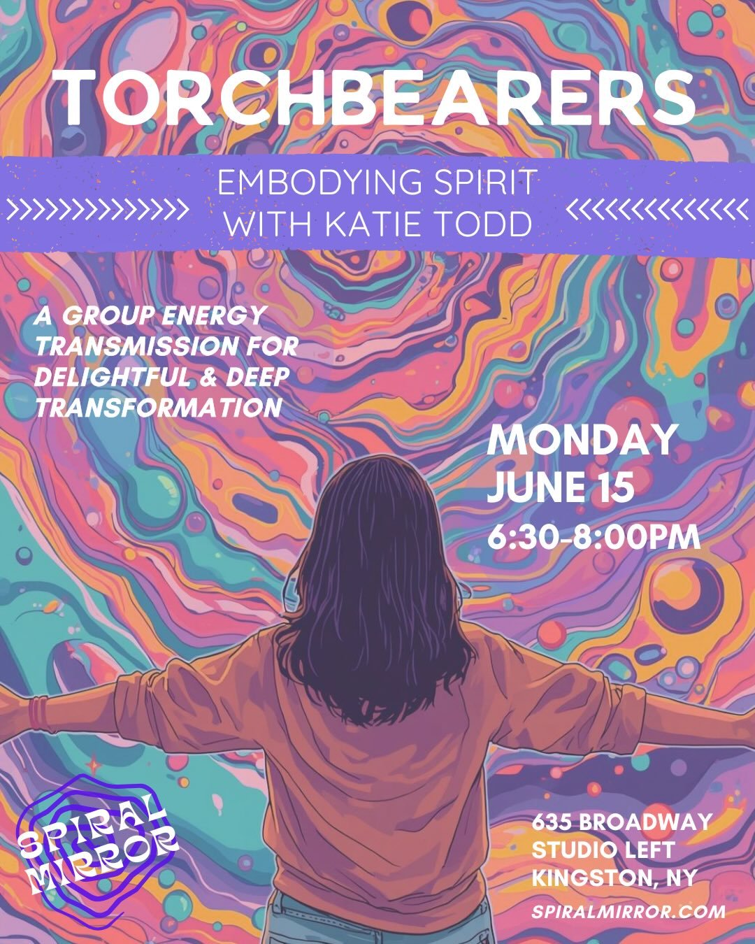 🔥 𝑻𝒐𝒓𝒄𝒉𝒃𝒆𝒂𝒓𝒆𝒓𝒔: 𝑬𝒎𝒃𝒐𝒅𝒚𝒊𝒏𝒈 𝑺𝒑𝒊𝒓𝒊𝒕 🦋

Torchbearers is a series dedicated to awakening our internal flame. We are the torchbearers of our lives, our passions, our excitement, our hearts. And each gathering is led by a commun