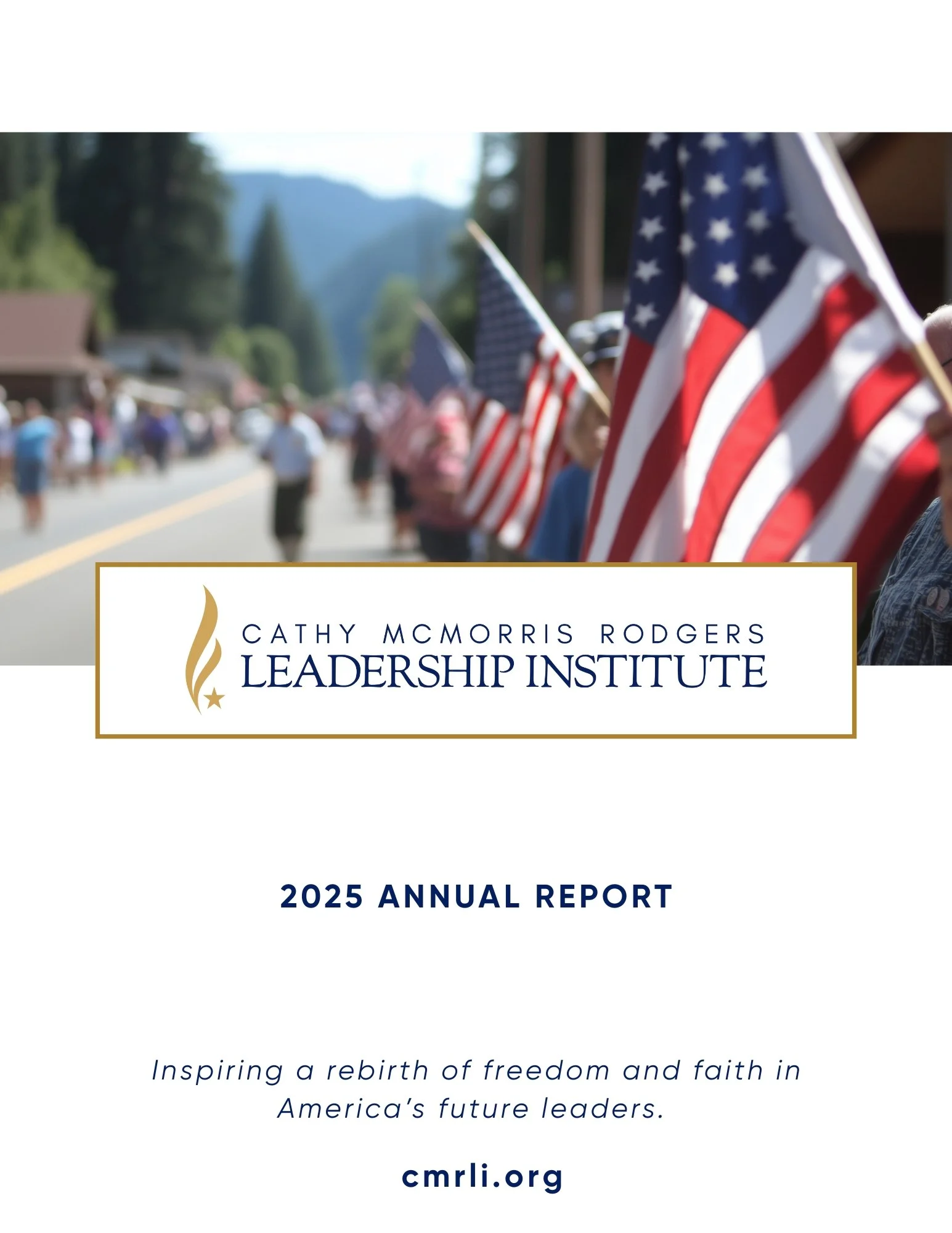 Cover Page of the CMRLI Annual Report