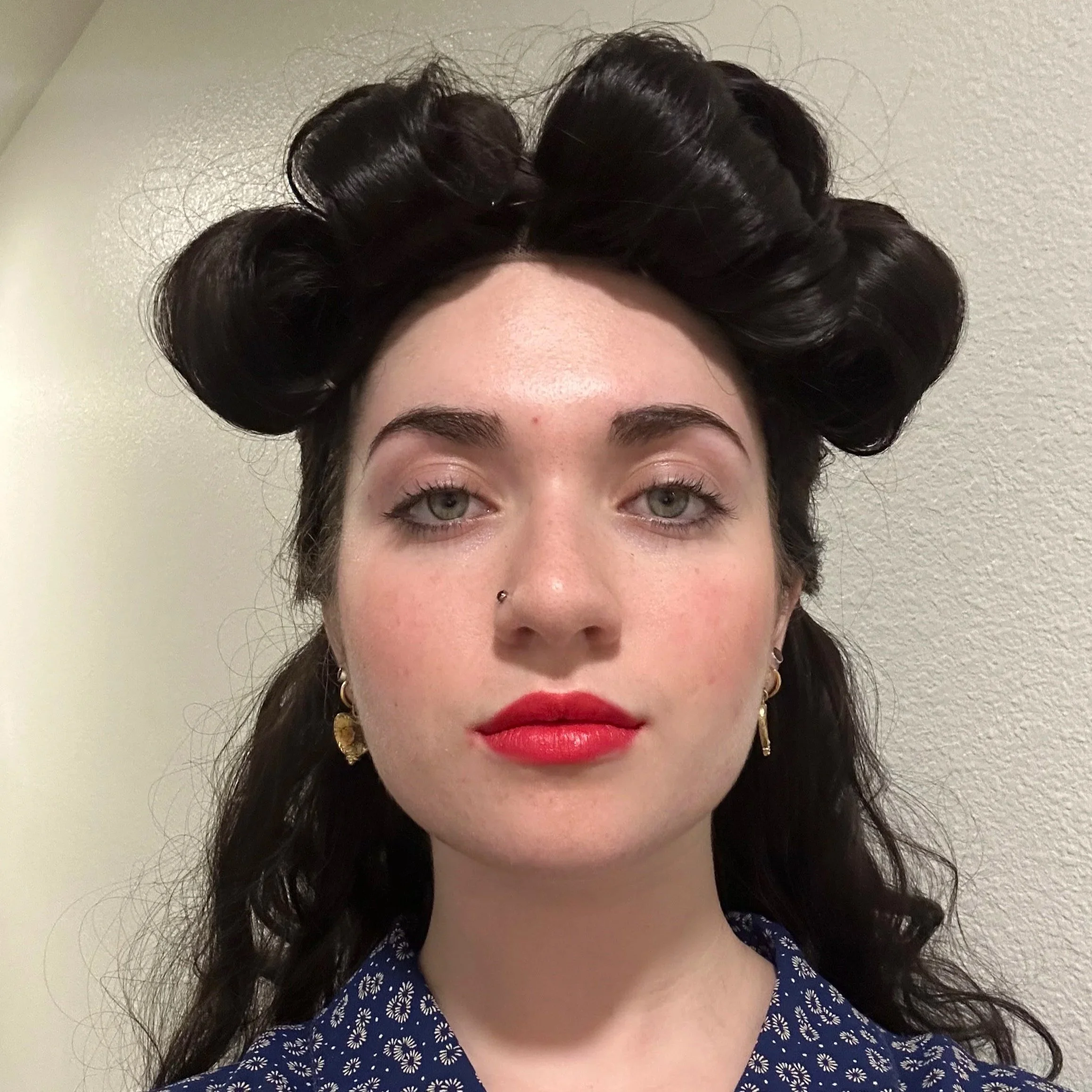 1940's Half-Do/Makeup