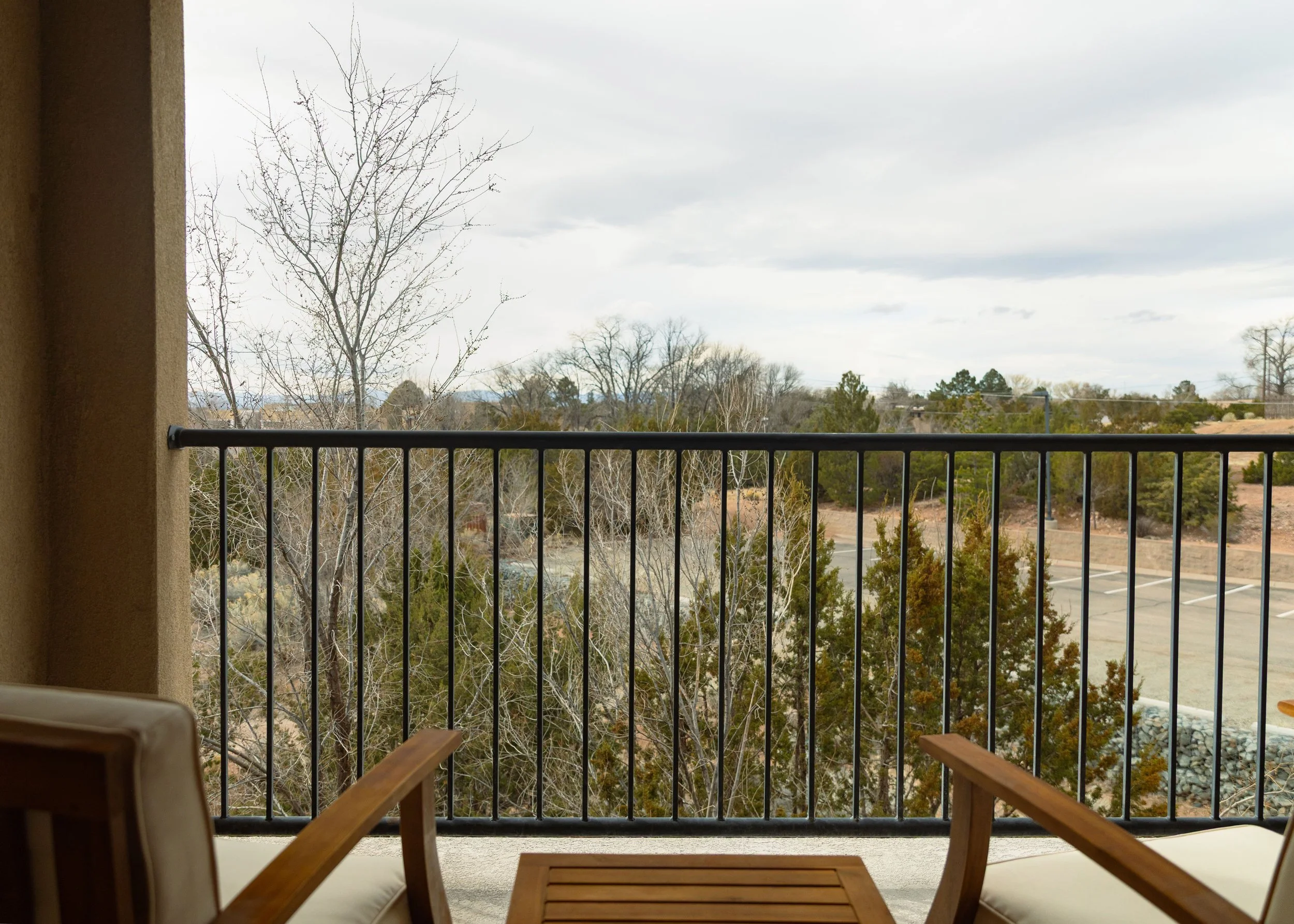 Inpatient Retreat Center: Balcony