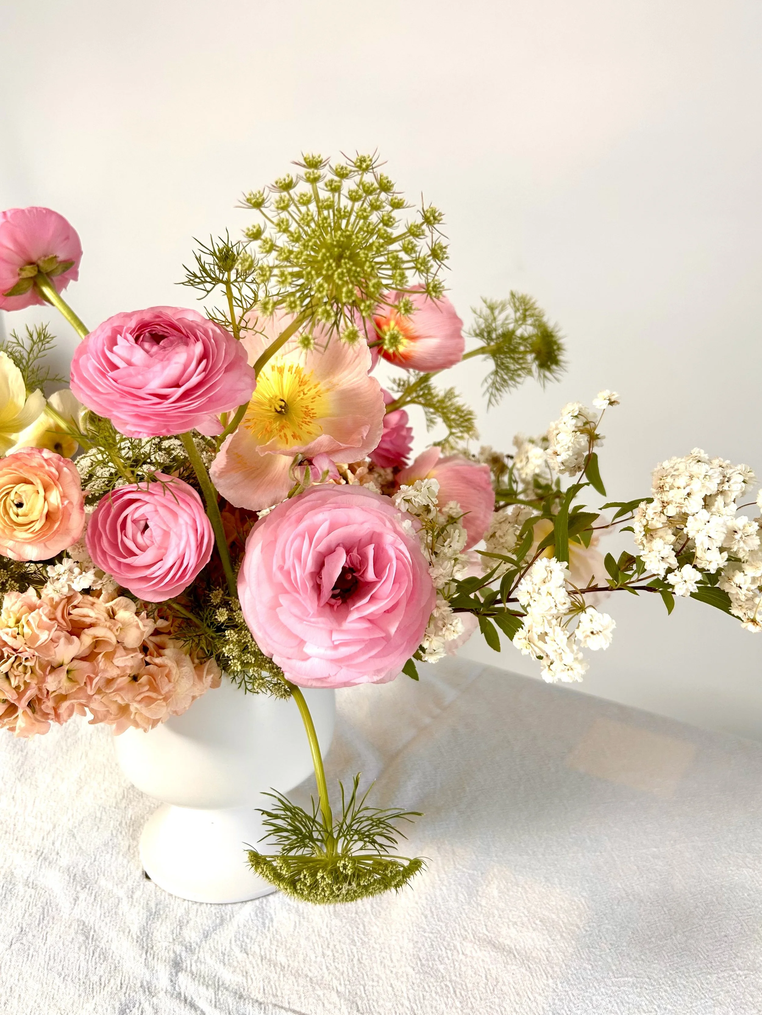 Spring Fresh Flower Arrangement Workshop Saturday Oct 3