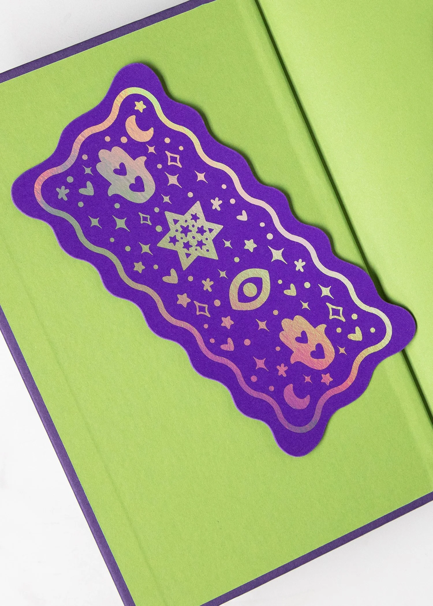 oy-vey-crafts-jewish-gifts-doodle-hamsa-evil-eye-foil-purple-bookmark-3.jpg