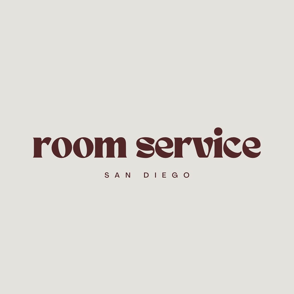 welcome to room service 🍾