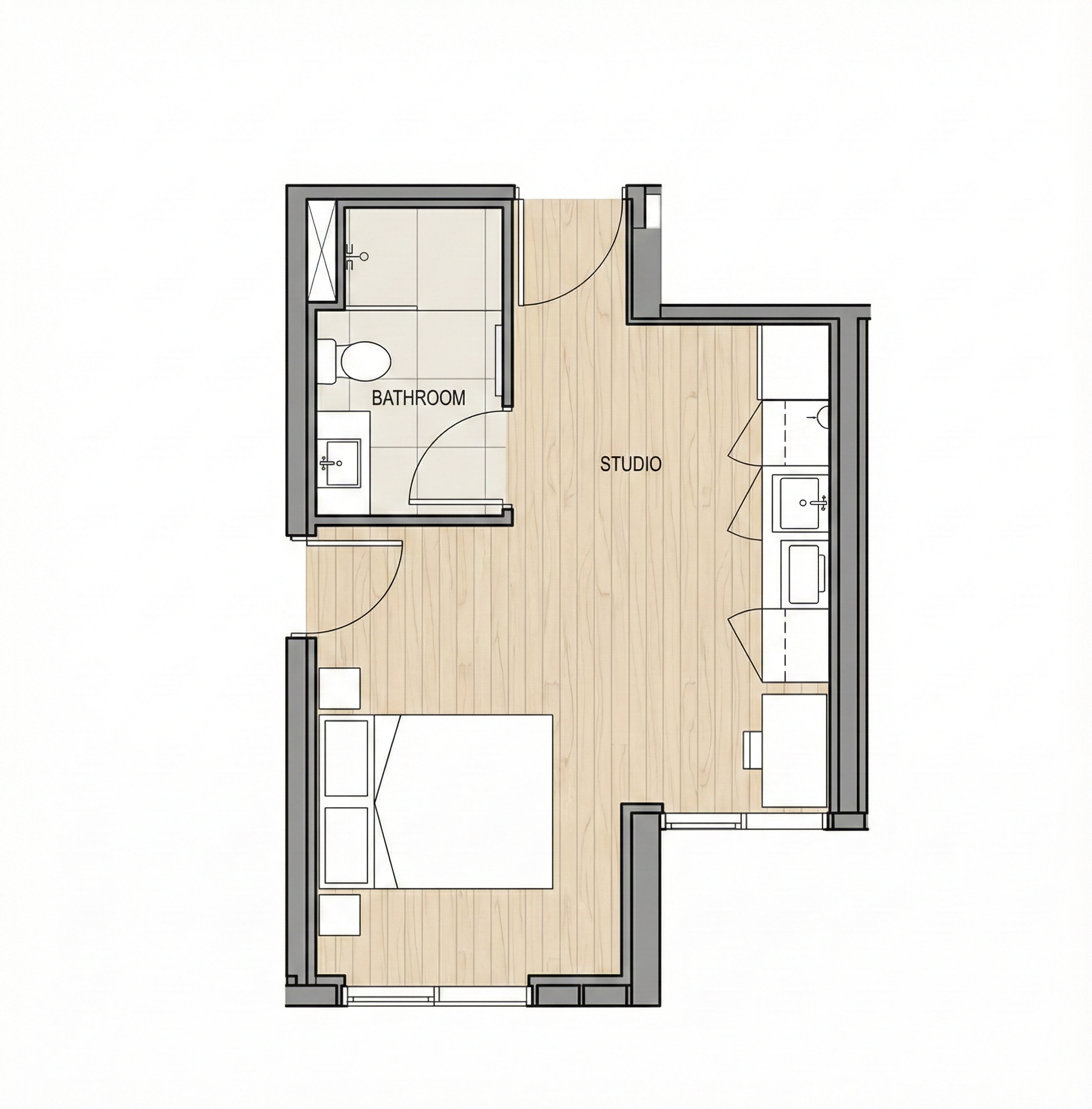 Studio Floor Plan