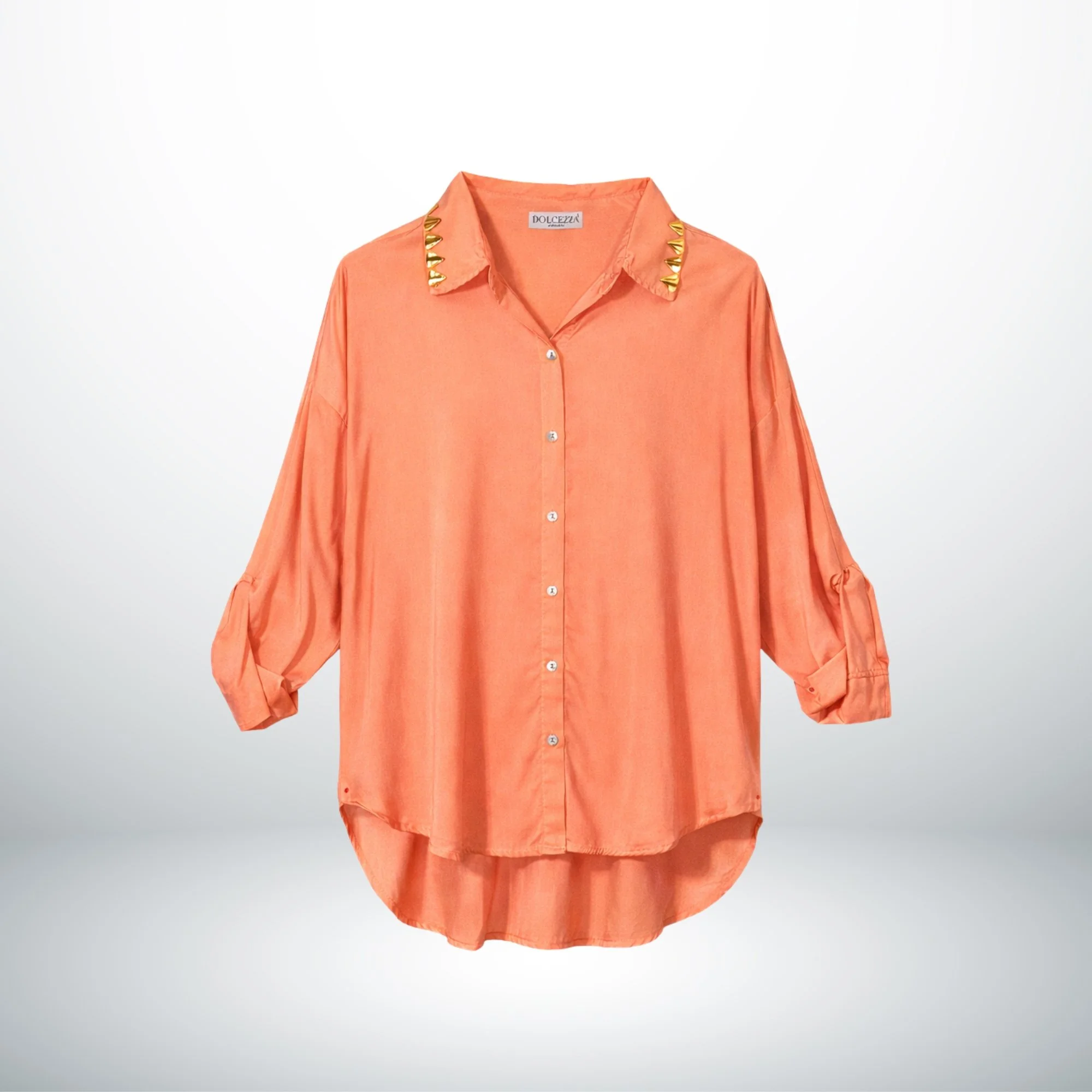 SALMON OVERSIZED SHIRT