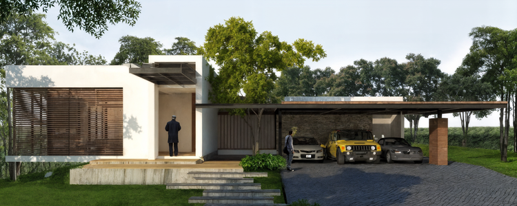 P House บ้านเดี่ยว สมุทรปราการ ออกแบบโดย WV ARCHITECT