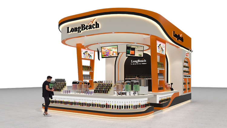 Long Beach Booth บูธ กรุงเทพฯ ออกแบบโดย WV ARCHITECT