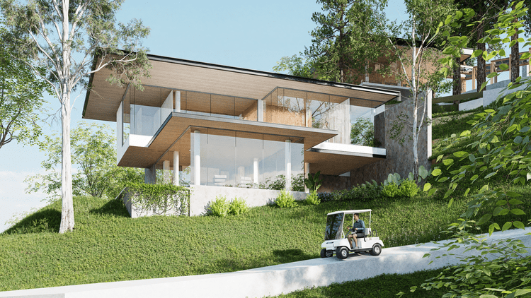Yod Doi Villa พูลวิลล่าบนเนินเขา เชียงใหม่ ออกแบบโดย WV ARCHITECT