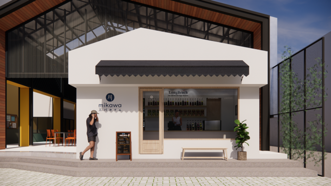 Mikawa Cafe ร้านกาแฟขนาดเล็ก ปทุมธานี ออกแบบโดย WV ARCHITECT