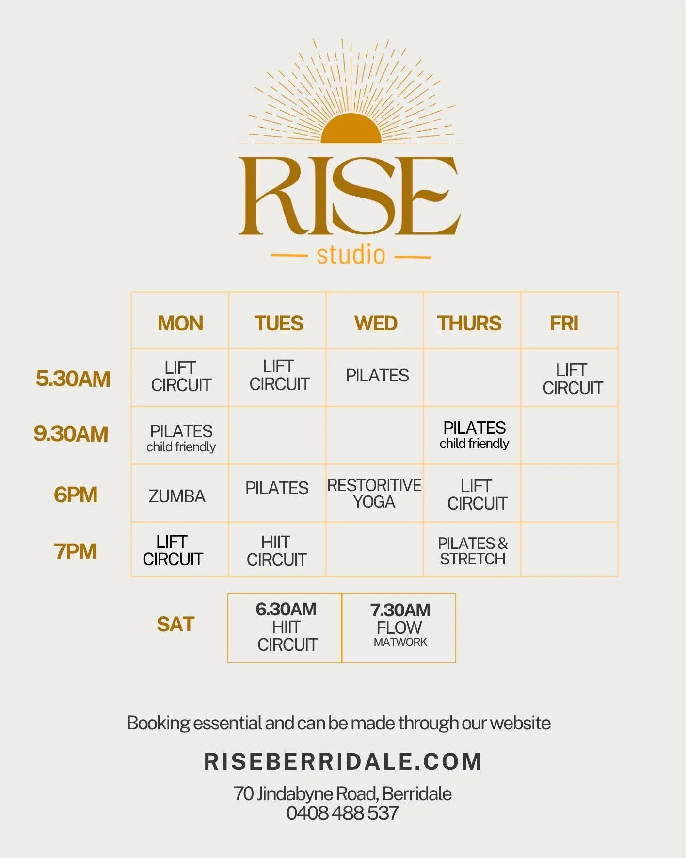 Finish the year feeling like your best self 😍

*Classes right up to December 23rd. 
**Restorative Yoga now at 6pm