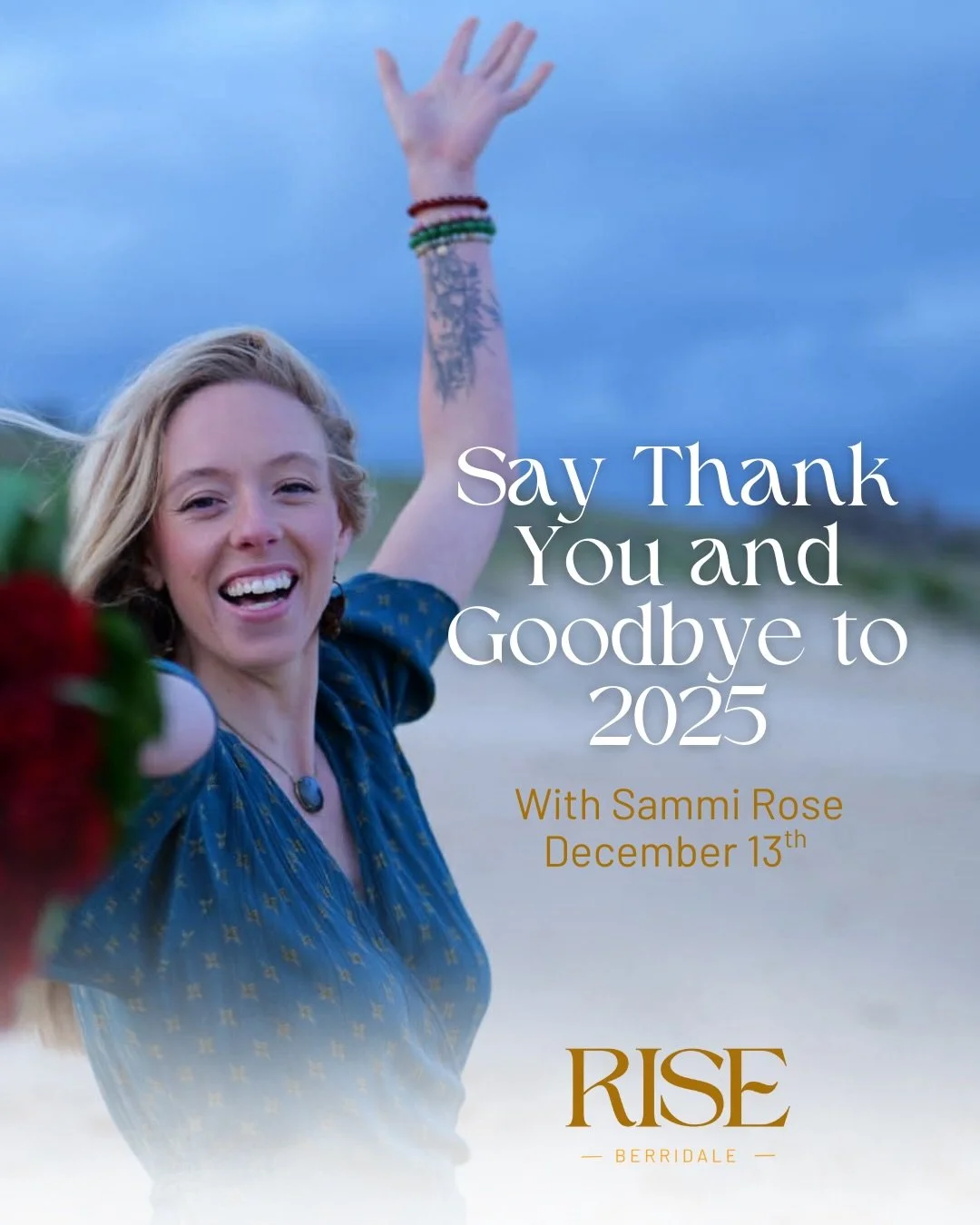 Say thank you and goodbye to 2025

A gentle, grounding workshop to honour everything 2025 has asked of you&hellip;And start clearing space for who you&rsquo;re becoming in 2026.

- Grounding yoga
- Guided breathwork and meditation
- Reflection ritual