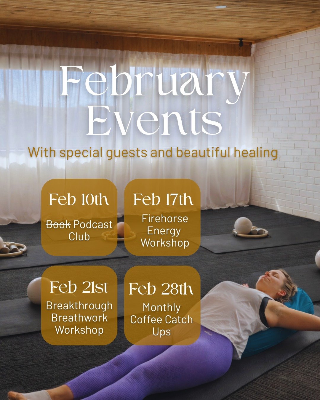 February at Rise &mdash; connection, clarity &amp; community ✨

February is stacked with soul-nourishing experiences, deep conversations, nervous-system resets and our favourite thing&hellip; coming together as humans who care about growth.

If you&r