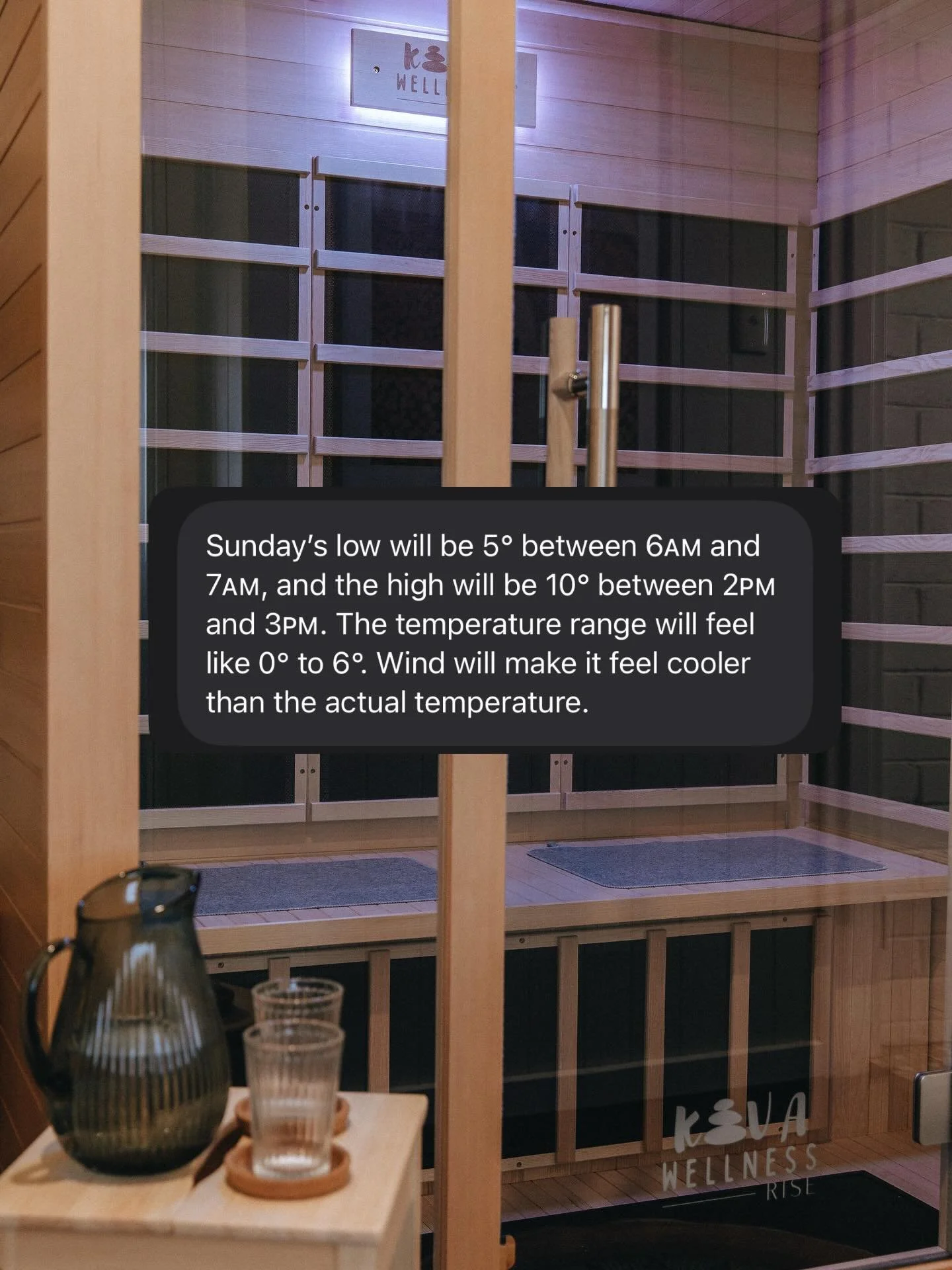 I know where I&rsquo;ll be tomorrow&hellip;🔥

Book your own private warm up, available all day for Sauna Sunday