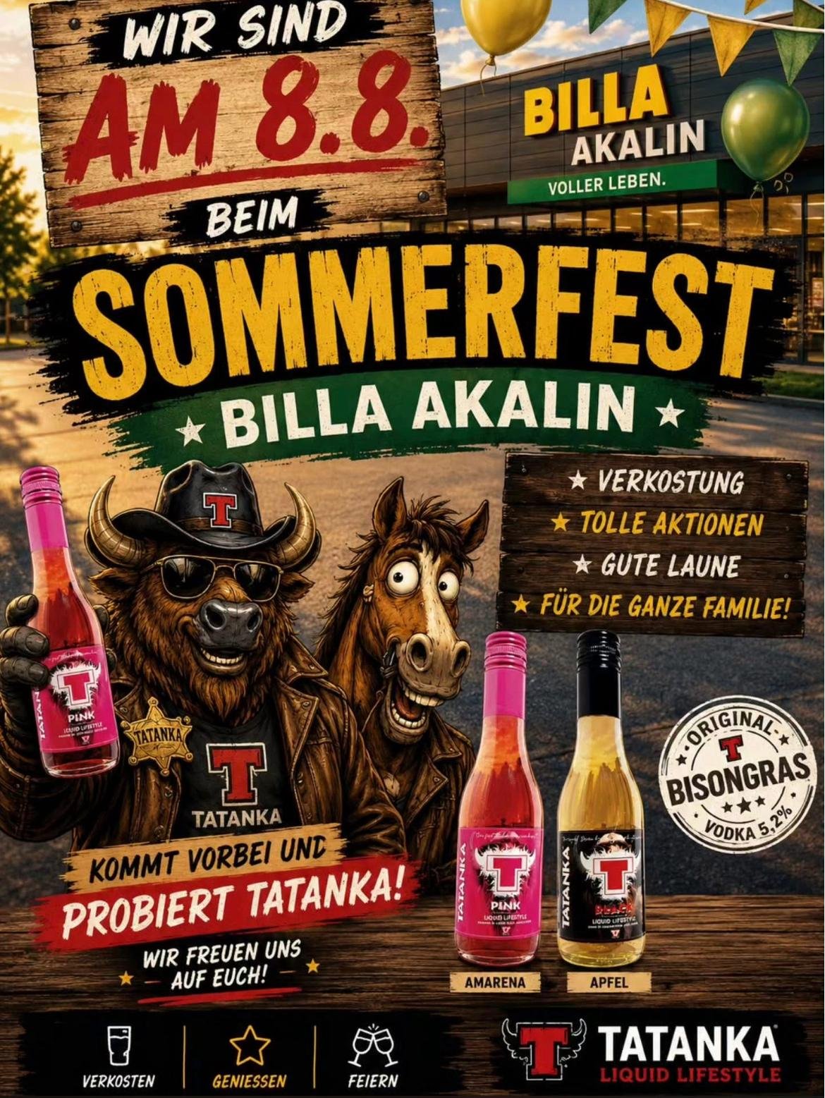 SOMMERFEST bei BILLA AKALIN in 2722 Winzendorf