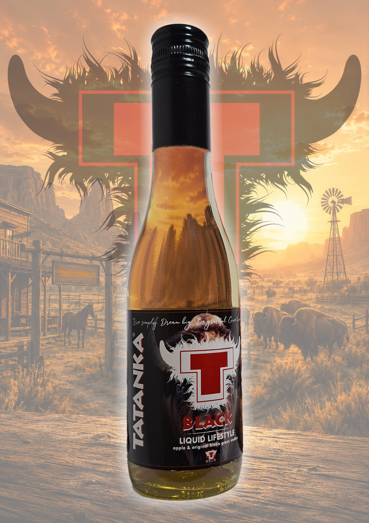 TATANKA BLACK - 250ml 5,2% vol. (26 x 2,50€)