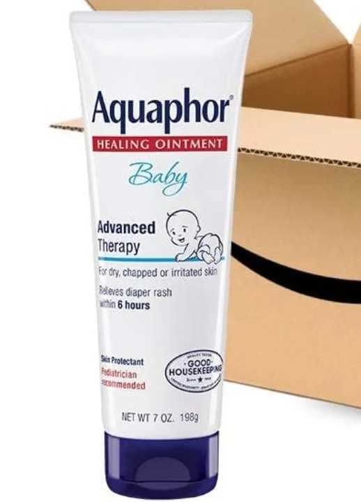 Aquaphor Baby Healing Ointment Advanced Therapy Skin Protectant, Dry Skin and Diaper Rash Ointment