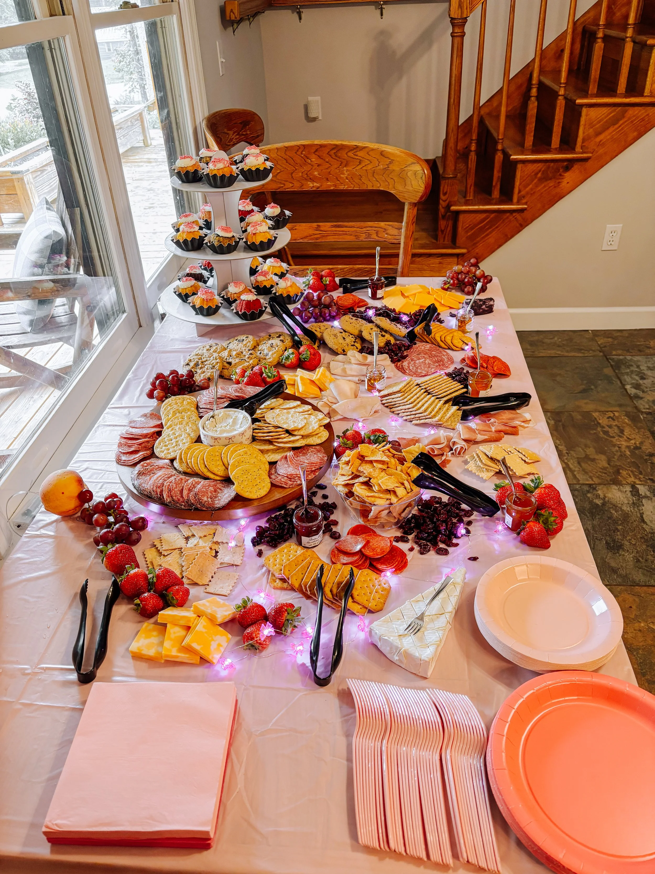Charcuterie + Dessert Table
