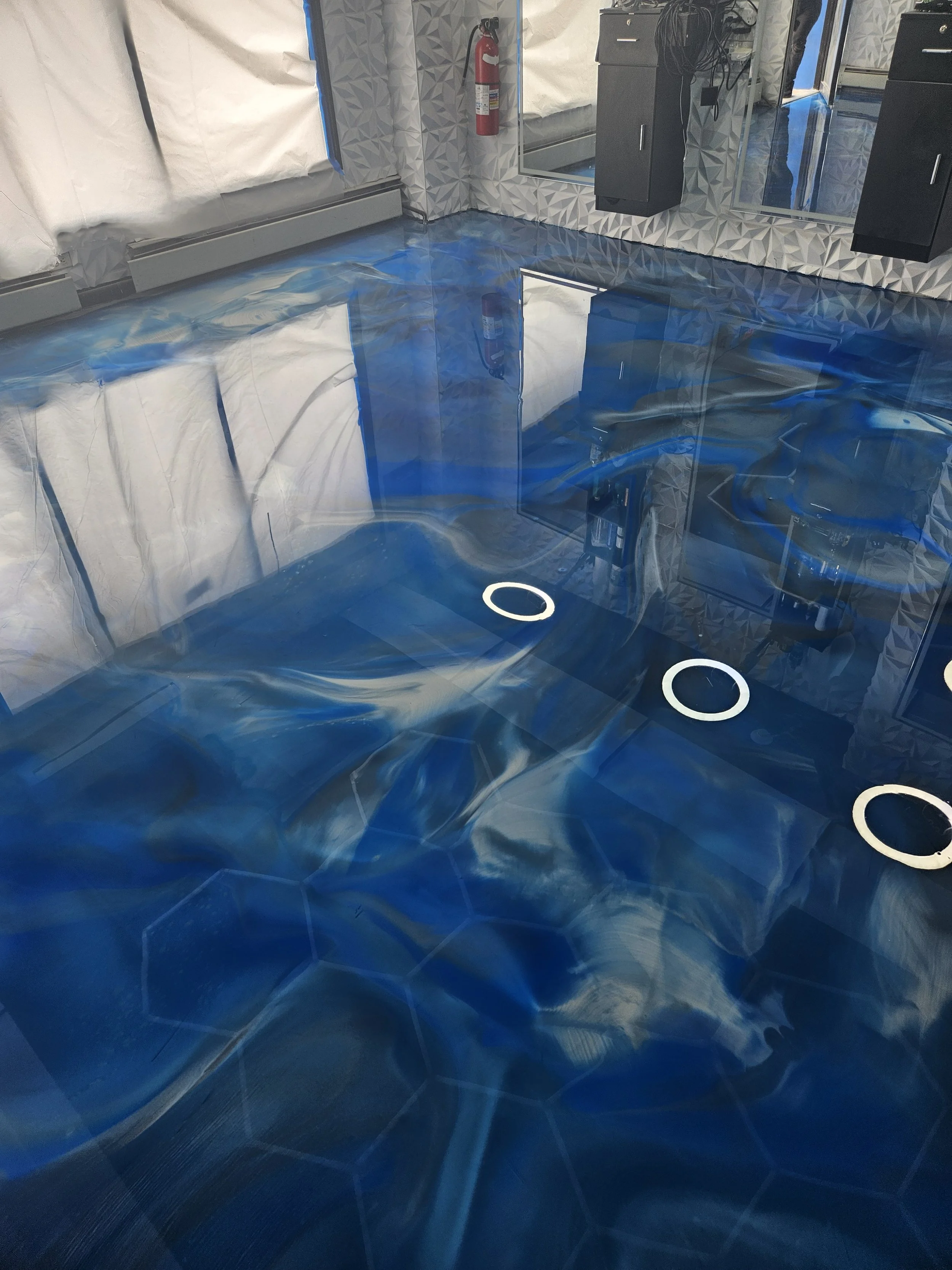 Metallic Epoxy in Blue Bell, PA