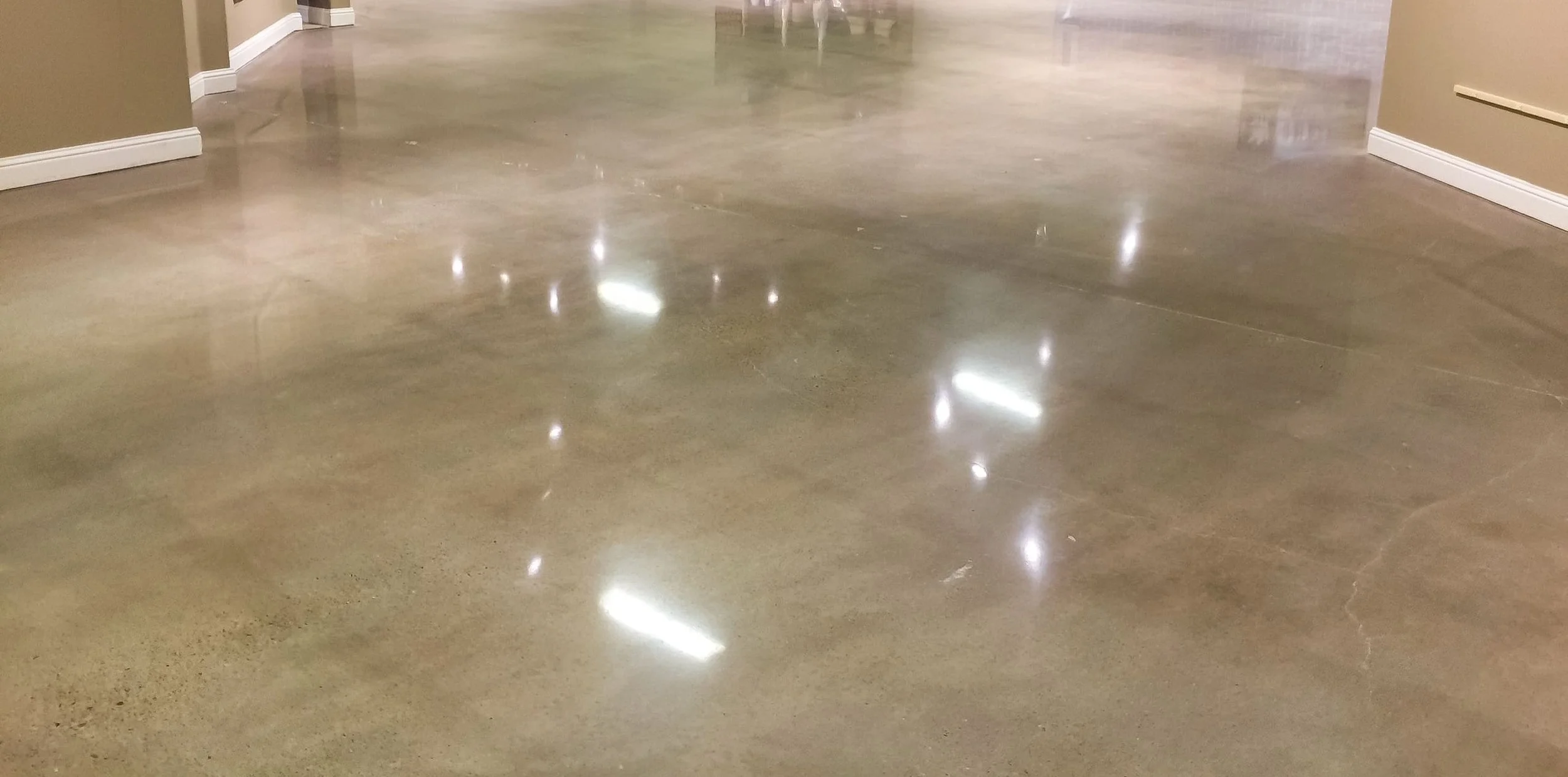 Industrial Polished Concrete floor in King of Prussia, PA