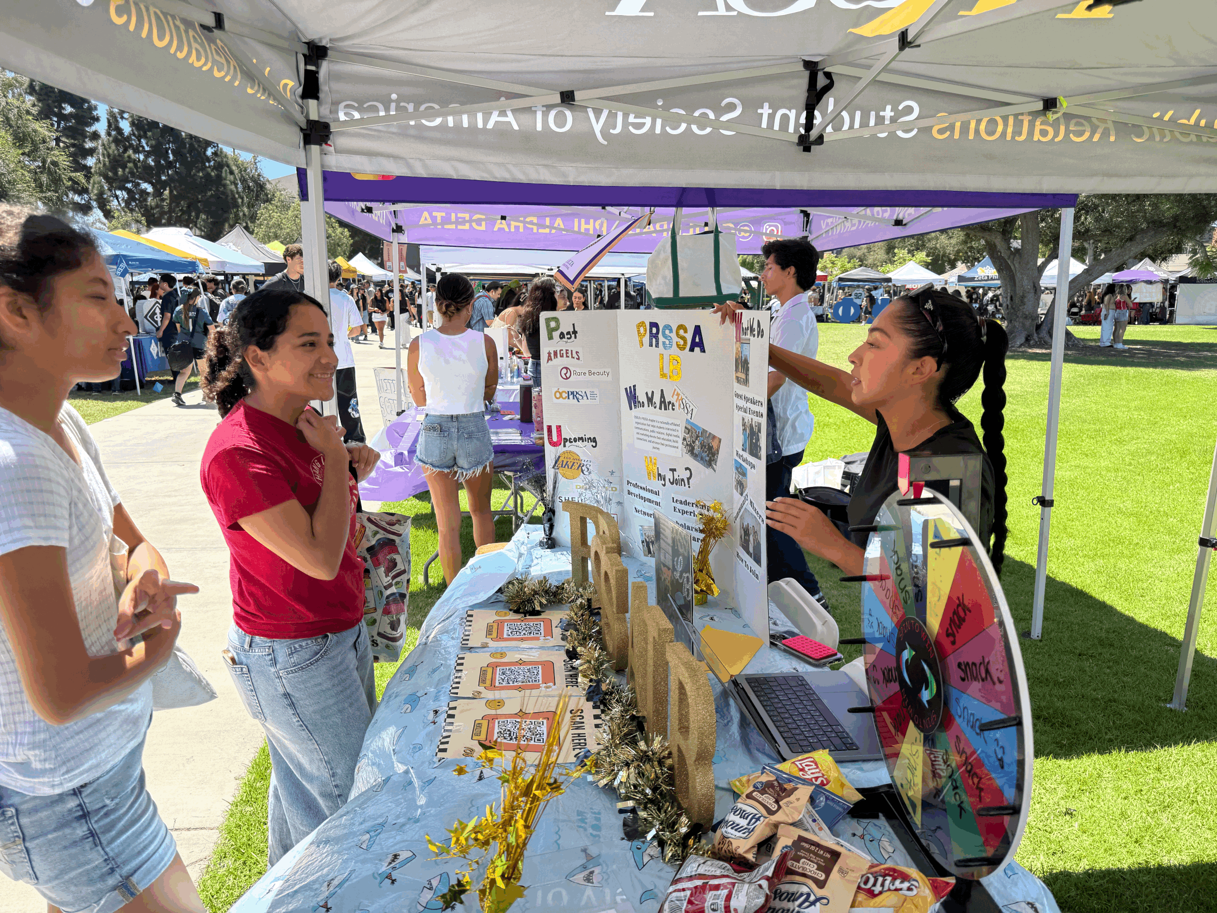 Week of Welcome Tabling Day 2
