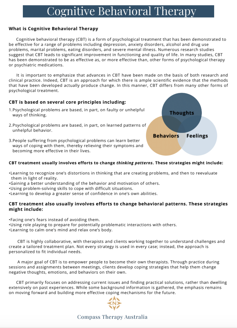 Compass Australia Therapy Psychology Wellness Retreats Nedlands Hollywood Perth