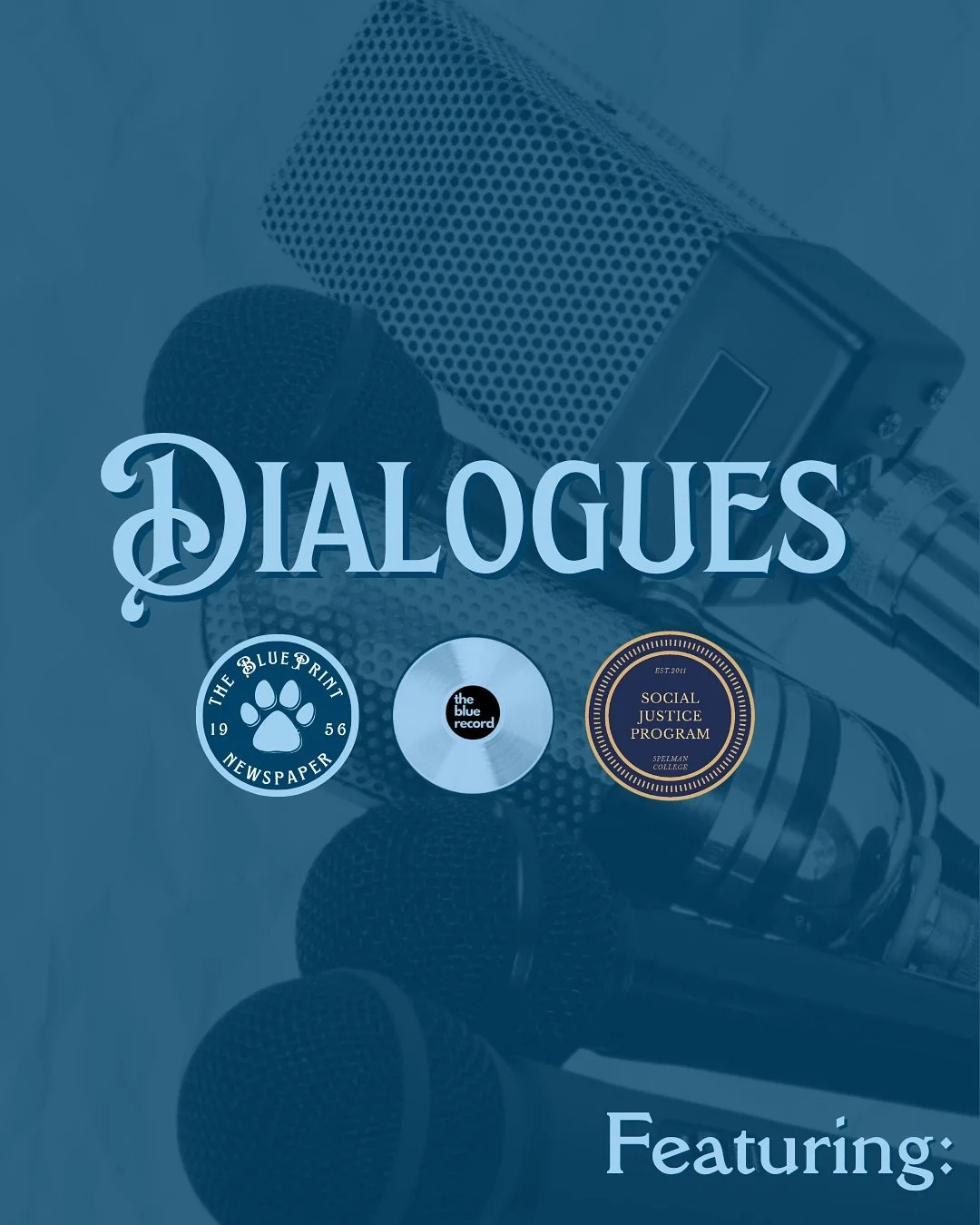 Dialogues will feature insightful student panelists and moderators 🎙️ 

Speaking on The Voice: Radio, Podcast, &amp; Storytelling is Makayla Rivera, host of The Blue Record.

Our Blueprint staff will be moderating these impactful conversations:

&bu