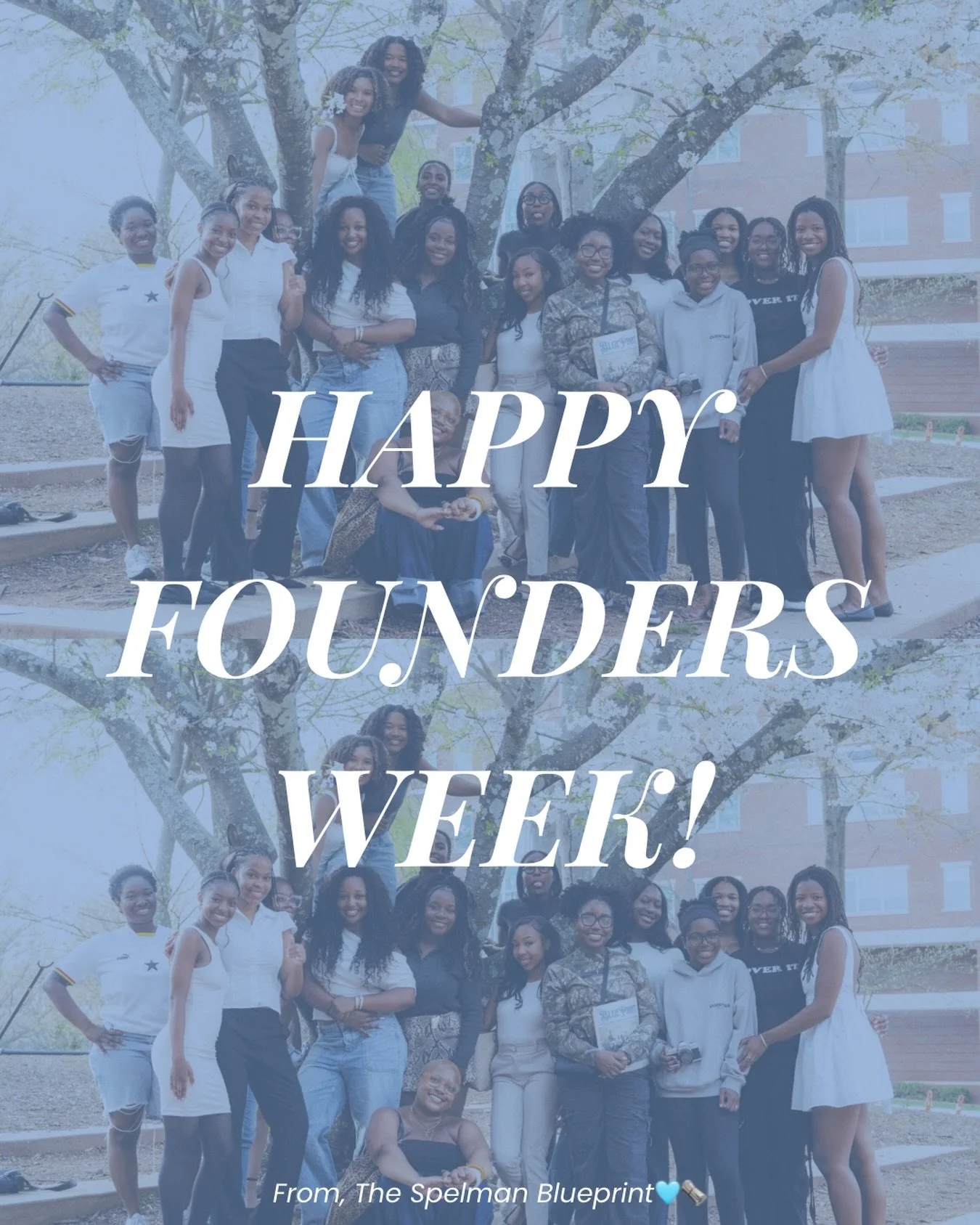 Rooted in legacy, powered by sisterhood, and building futures that reflect us 🩵✨. Honoring the women who came before us while showing up boldly for the ones coming next.

Happy Founders Week from The Blueprint team, to you💙.