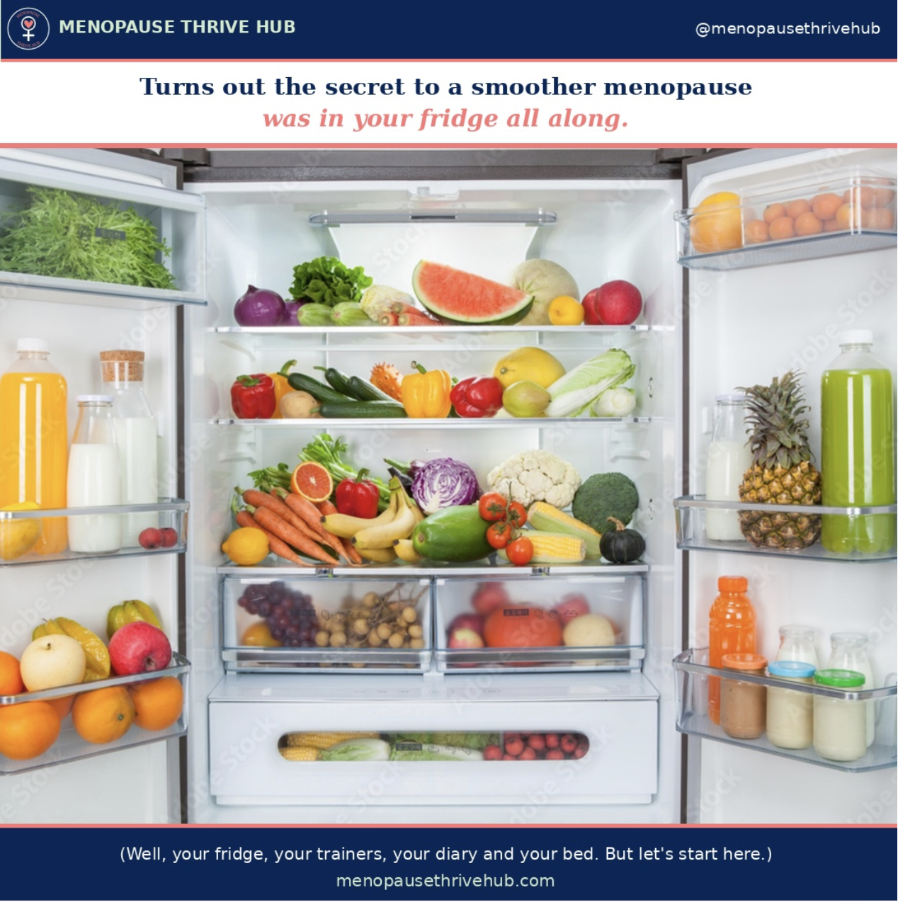 Turns out the Secret to a Smoother Menopause was in Your Fridge All Along 