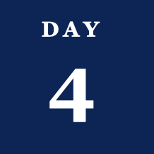 Circular design with the text "Module 4" inside.