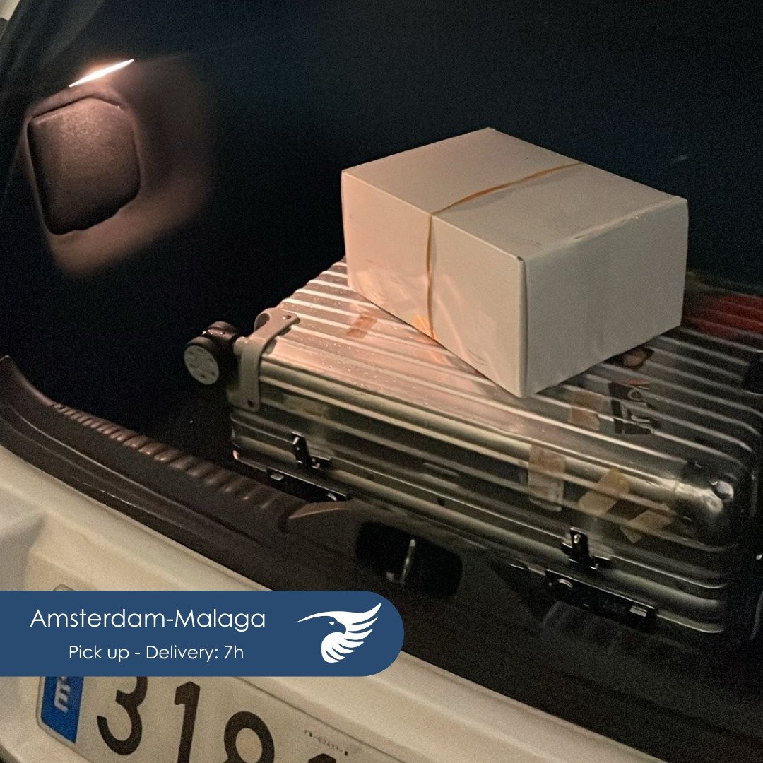 OBC delivery in motion🚗✈️
From Amsterdam to Malaga in just 7 hours – safe & fast with our OBC courier
Send us your request 24/7⤵️
☎️ +49 211 4980141
📧 start@falconobc.com
🌐 www.falcononboard.de
#handcarry #OBC #onboardcourier #URGENTE
#