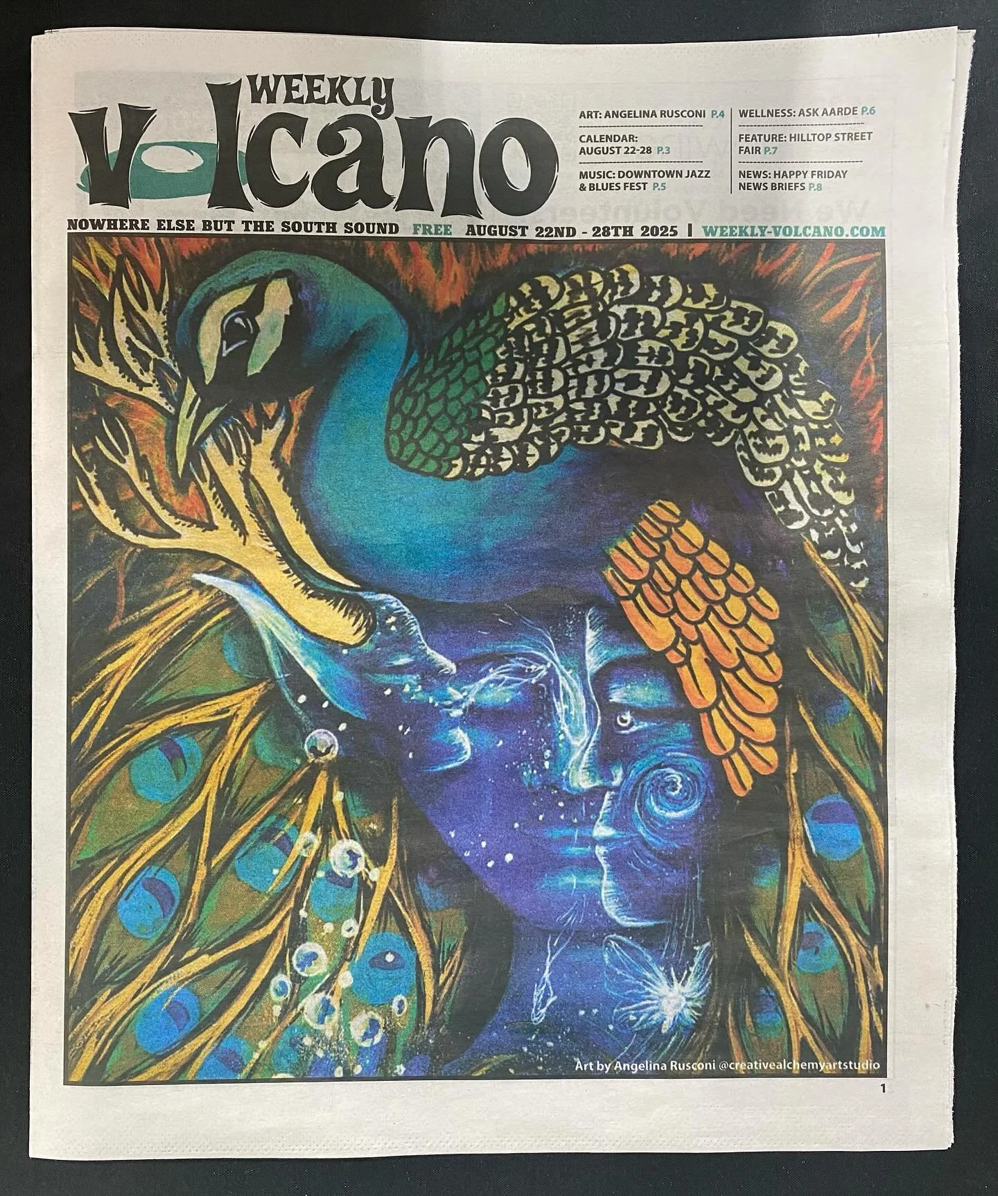 Check out the Weekly Volcano! I am the featured artist this week! So exciting!! https://weekly-volcano.com/from-cover-canvas-to-classroom-angelina-rusconis-healing-mission/