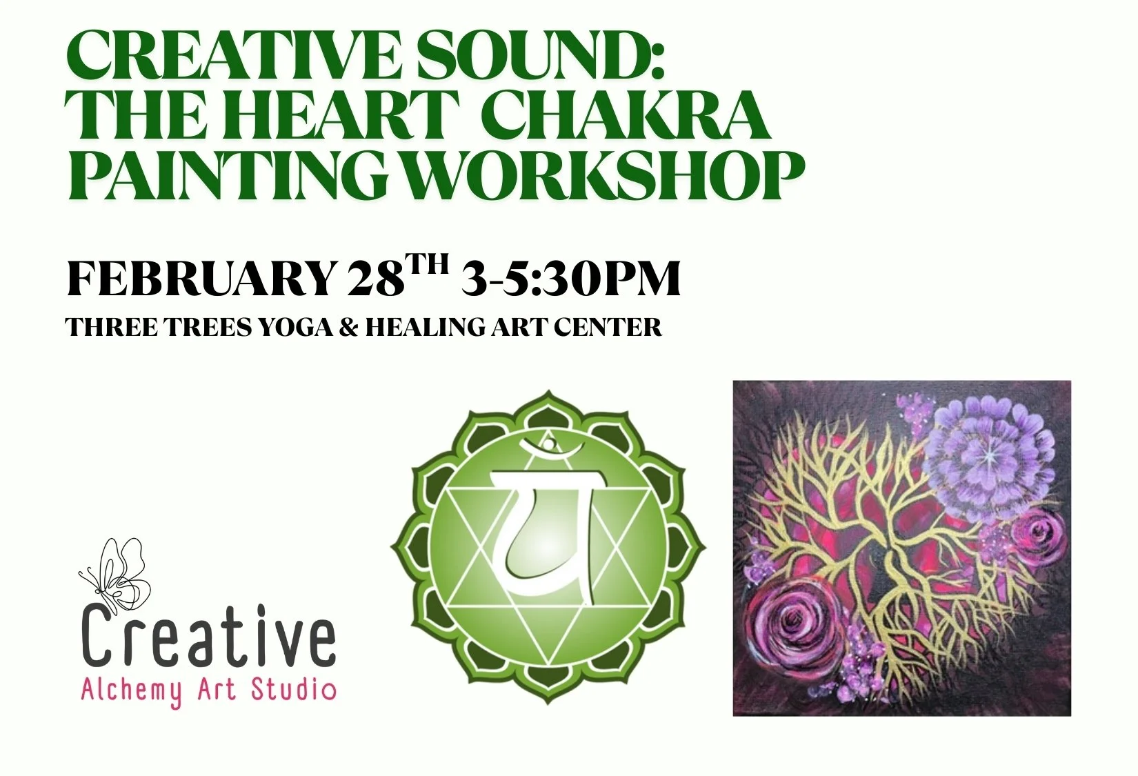Creative Sound: The Heart Chakra Painting Workshop