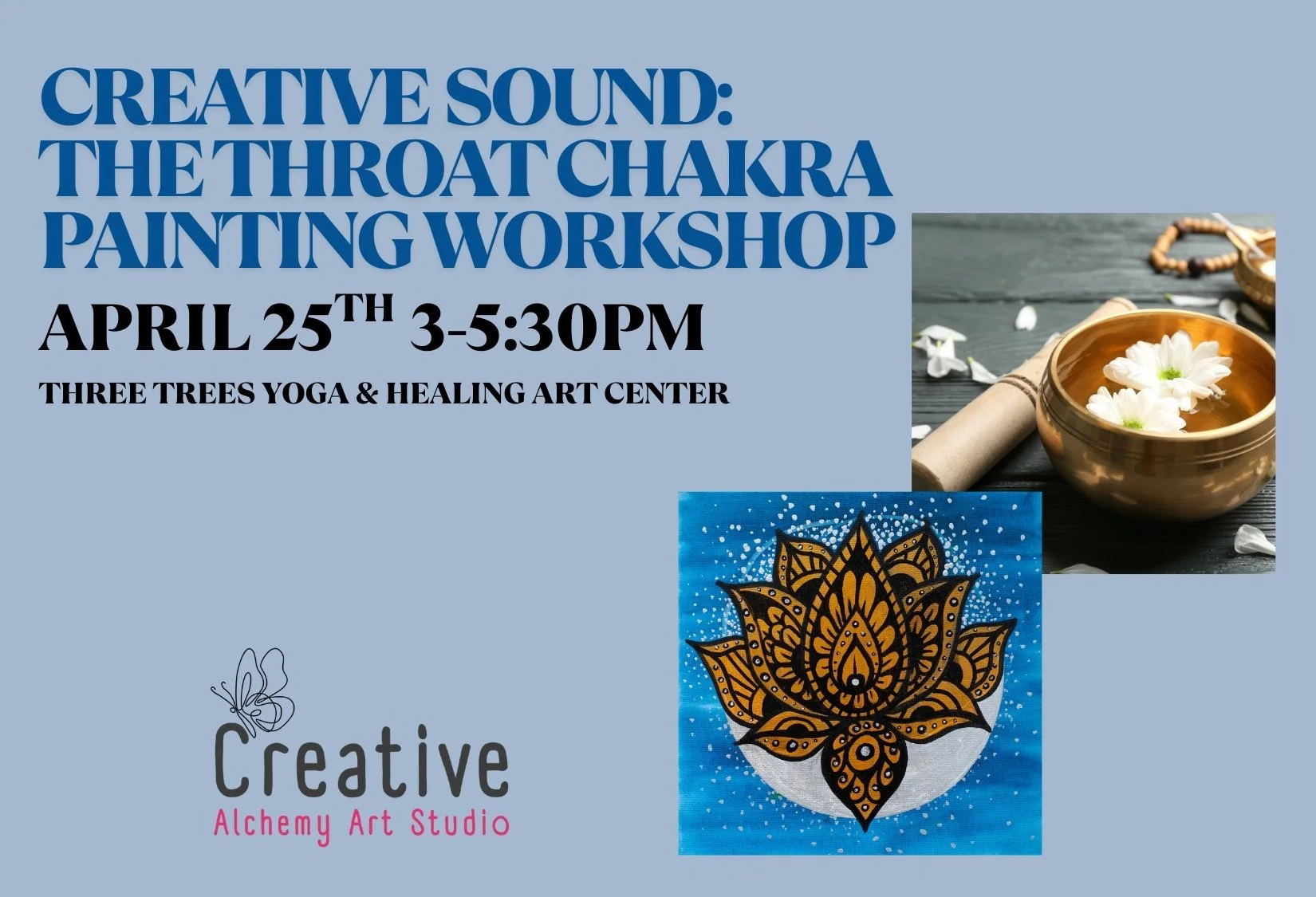 Creative Sound: The Throat Chakra Painting Workshop