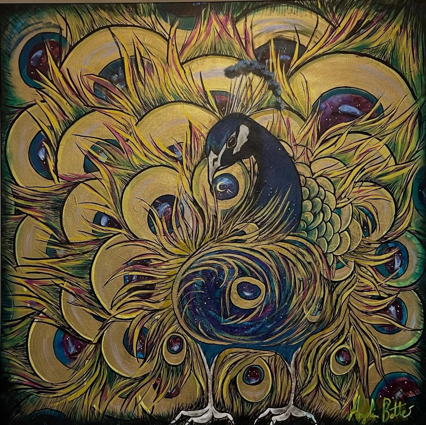 What this piece says to me: &ldquo;FEELINGS are the seeds in the womb of creation. The moon, our dark side, a symbol for the dark world of our emotions. That place of both death and new life, the in-between place, before the dawn of day. Our second c