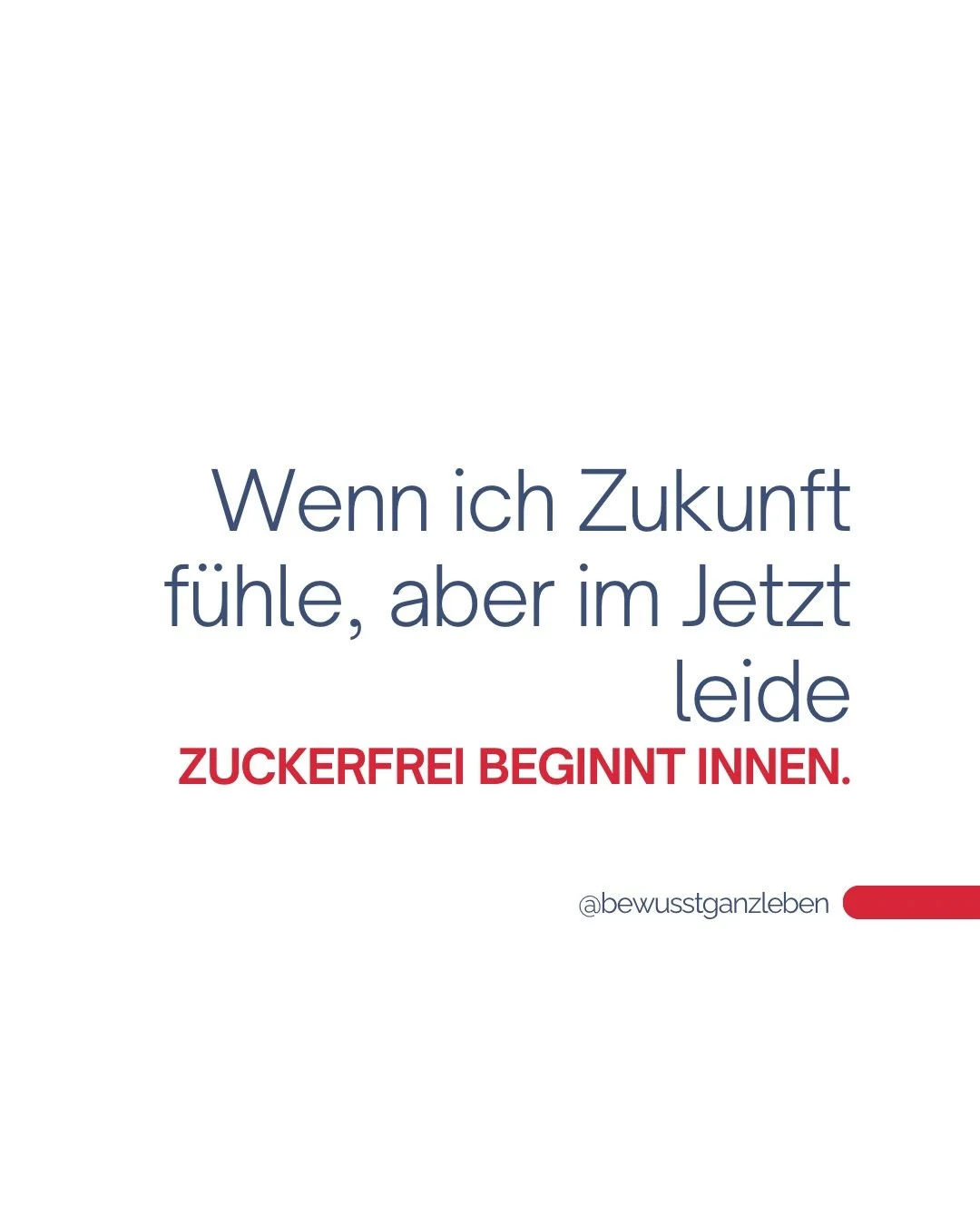 Ich wollte schon weiter sein. Weiter in meinem Weg. Weiter in meiner St&auml;rke. Weiter in meiner Zuckerfreiheit.

Aber das Jetzt war laut.

Ersch&ouml;pfung. Zweifel. Der Wunsch, mich zur&uuml;ckzuziehen.

Und dann war da Zucker.

Nicht als Genuss,