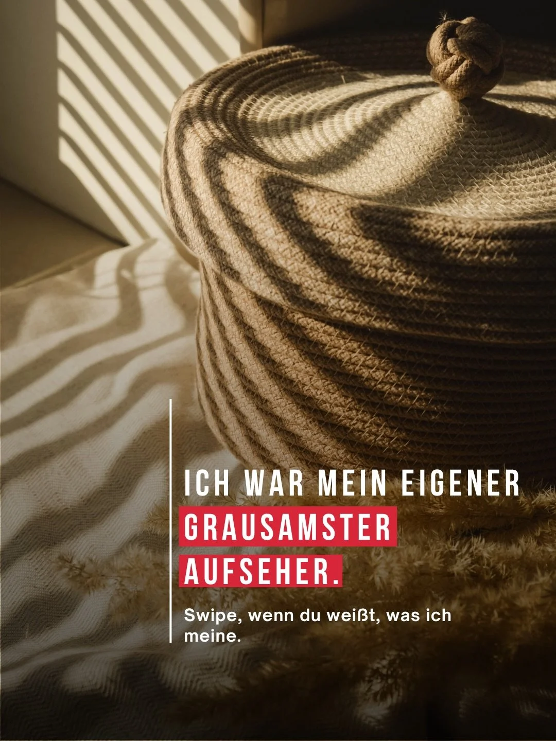 Manches davon erkennst du vielleicht.
Vielleicht alles.

Das sind keine Fehler. Das sind &Uuml;berlebensstrategien aus einer Zeit, in der du keine andere Wahl gesehen hast.

Heute siehst du eine.

Schick das der Freundin, die sich gerade mehr erlaube