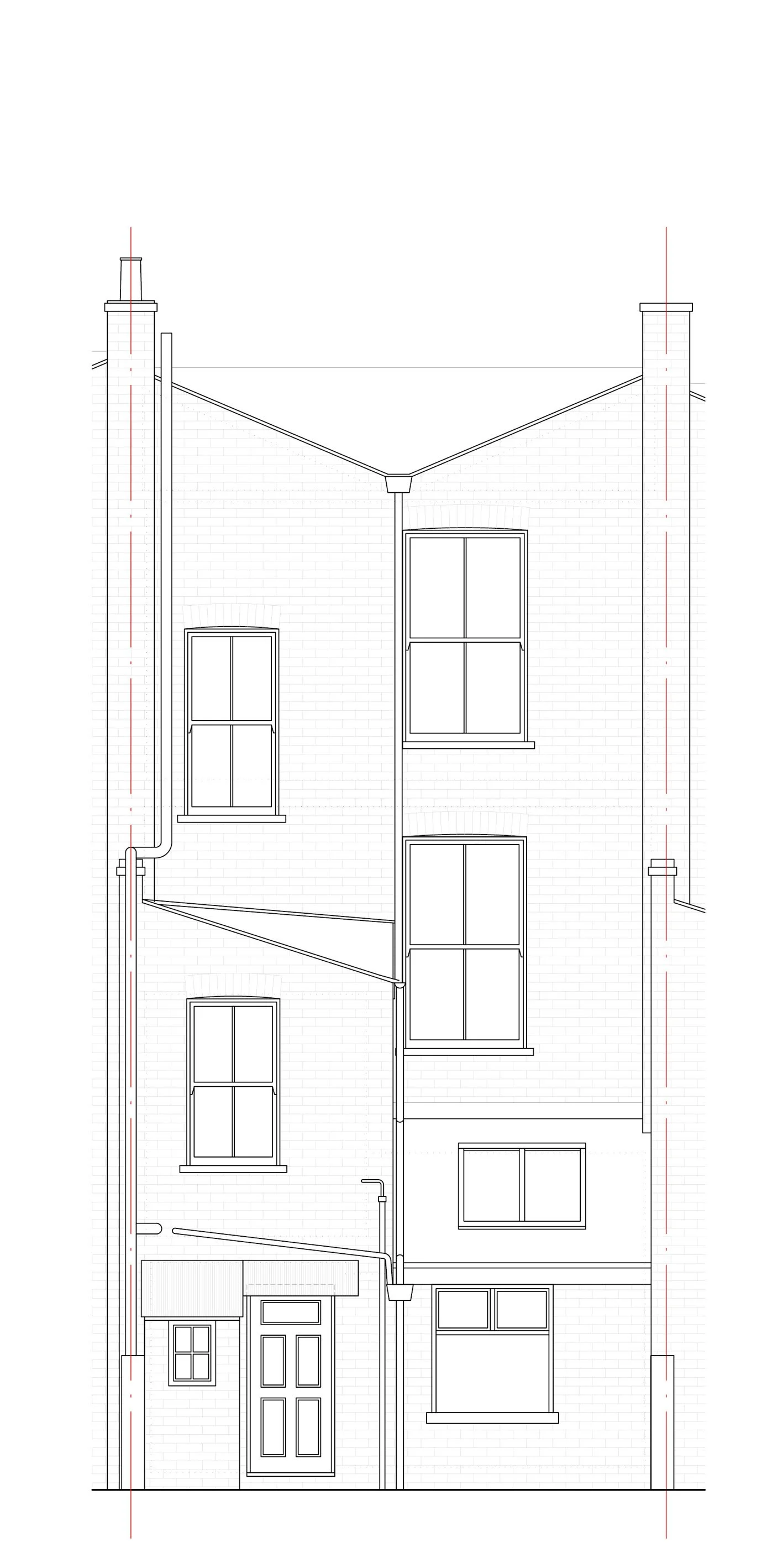 Existing Rear Elevation